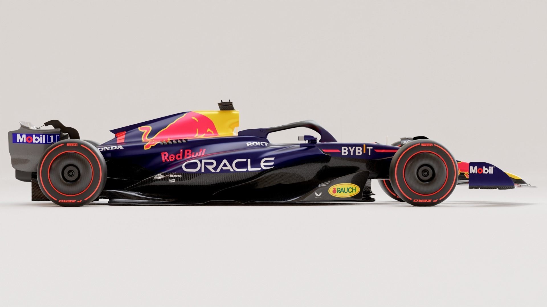 Red Bull RB19 OLD 3D model_6