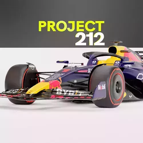 Red Bull RB19 OLD 3D model