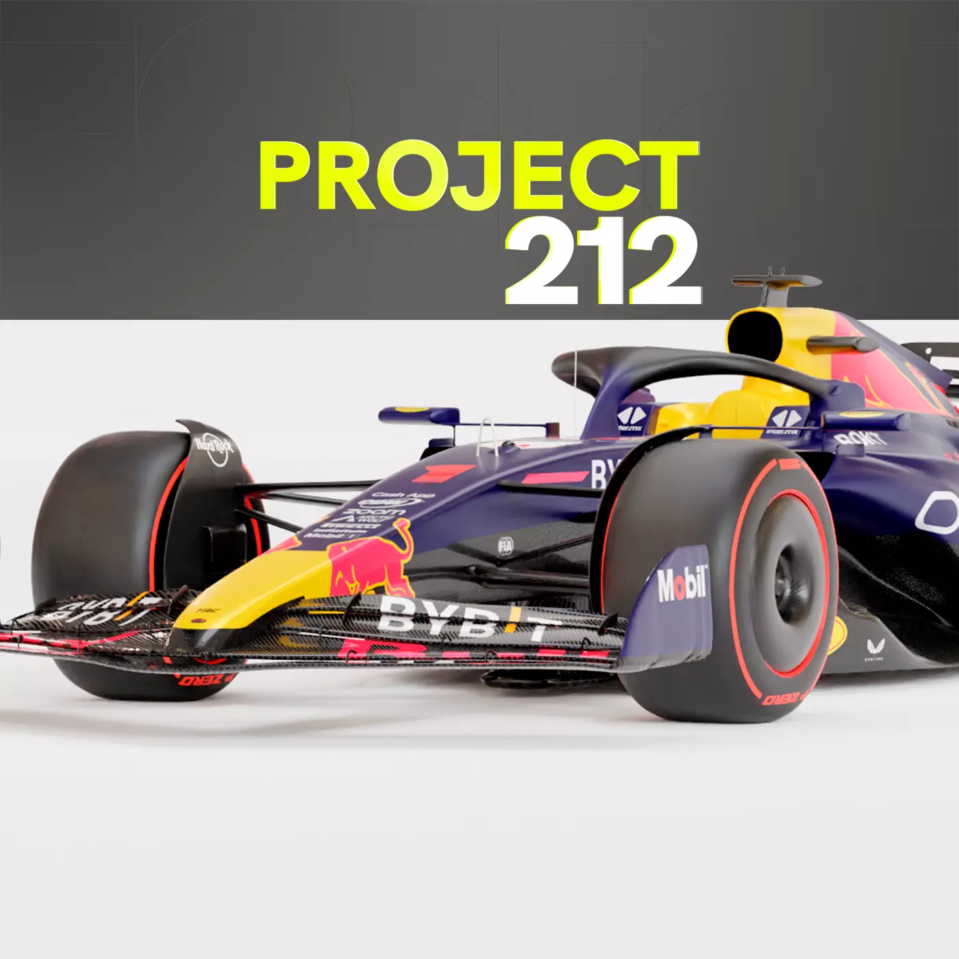 Red Bull RB19 OLD 3D model_0