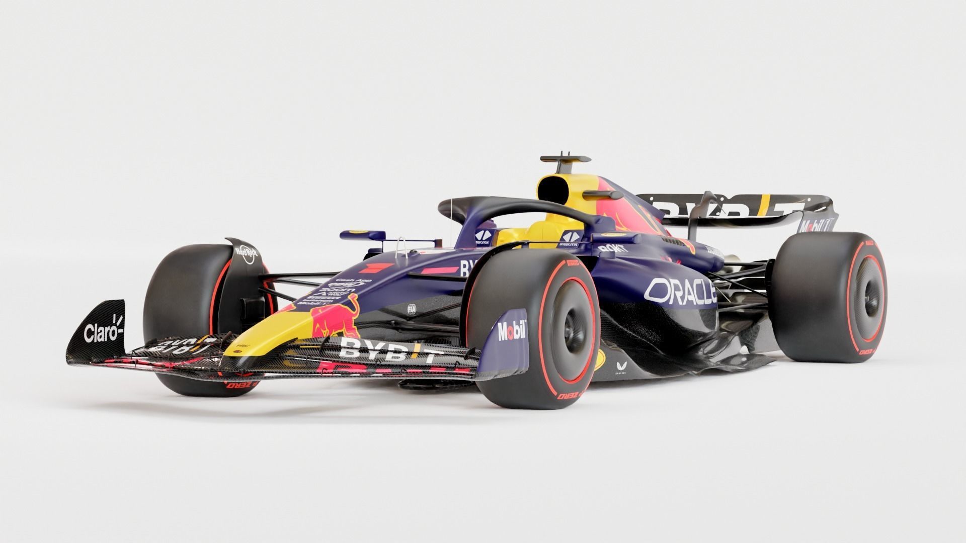 Red Bull RB19 OLD 3D model_2