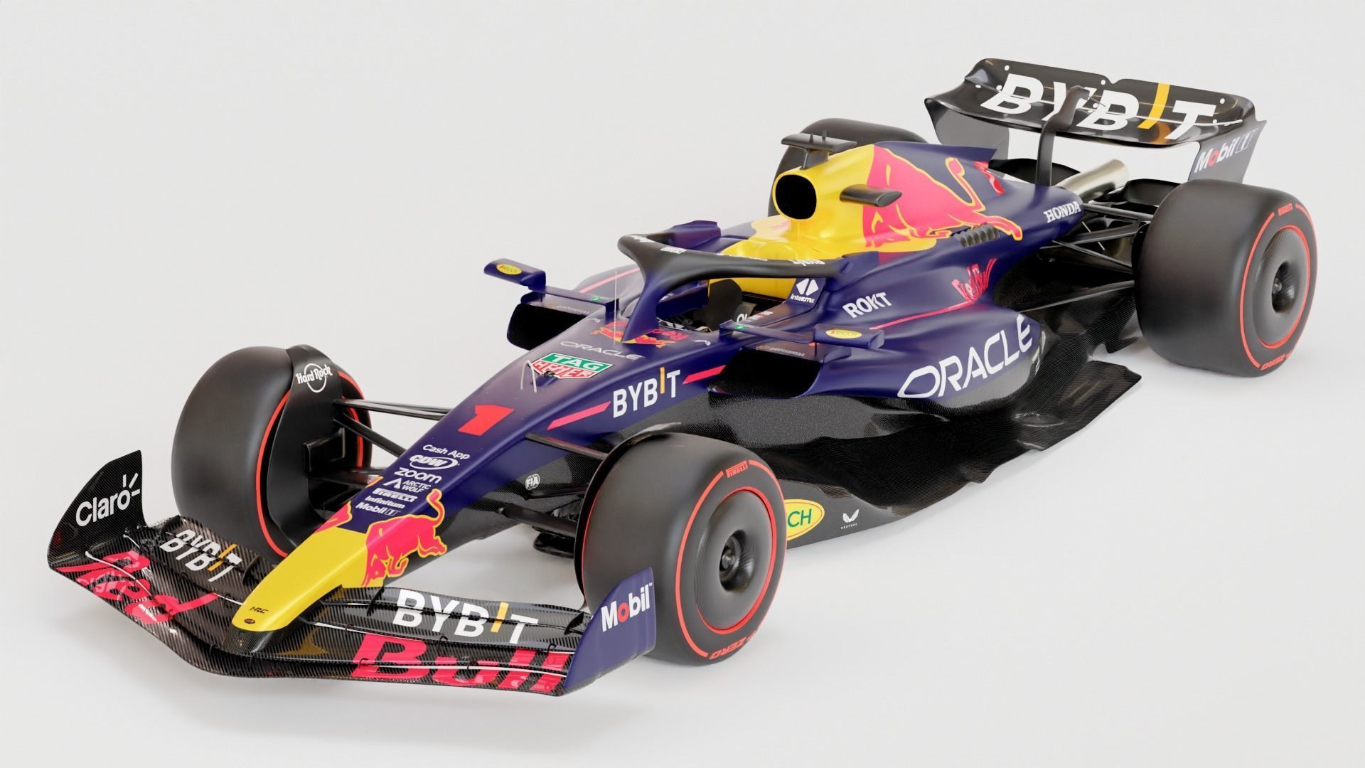 Red Bull RB19 OLD 3D model_1