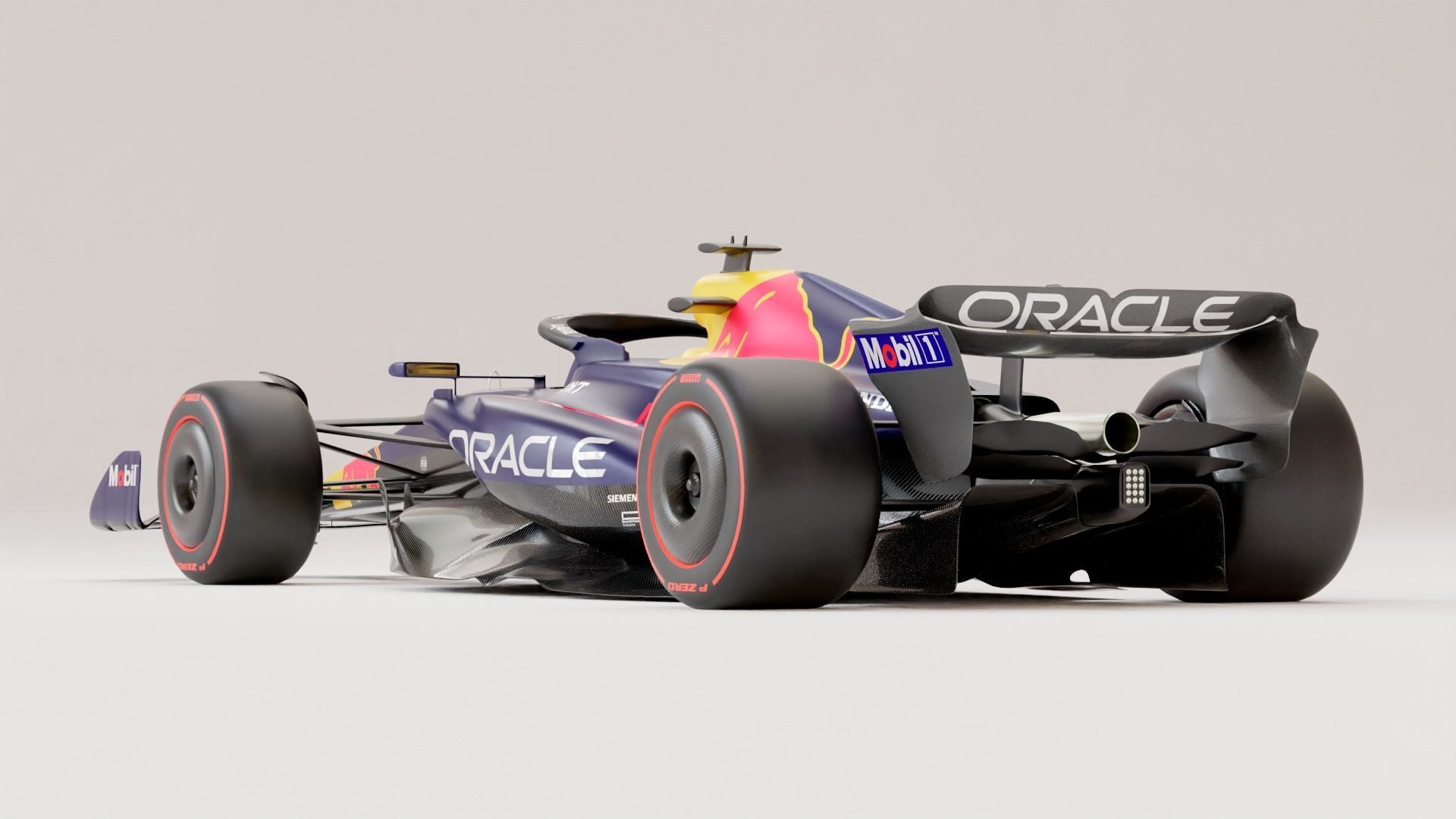 Red Bull RB19 OLD 3D model_4