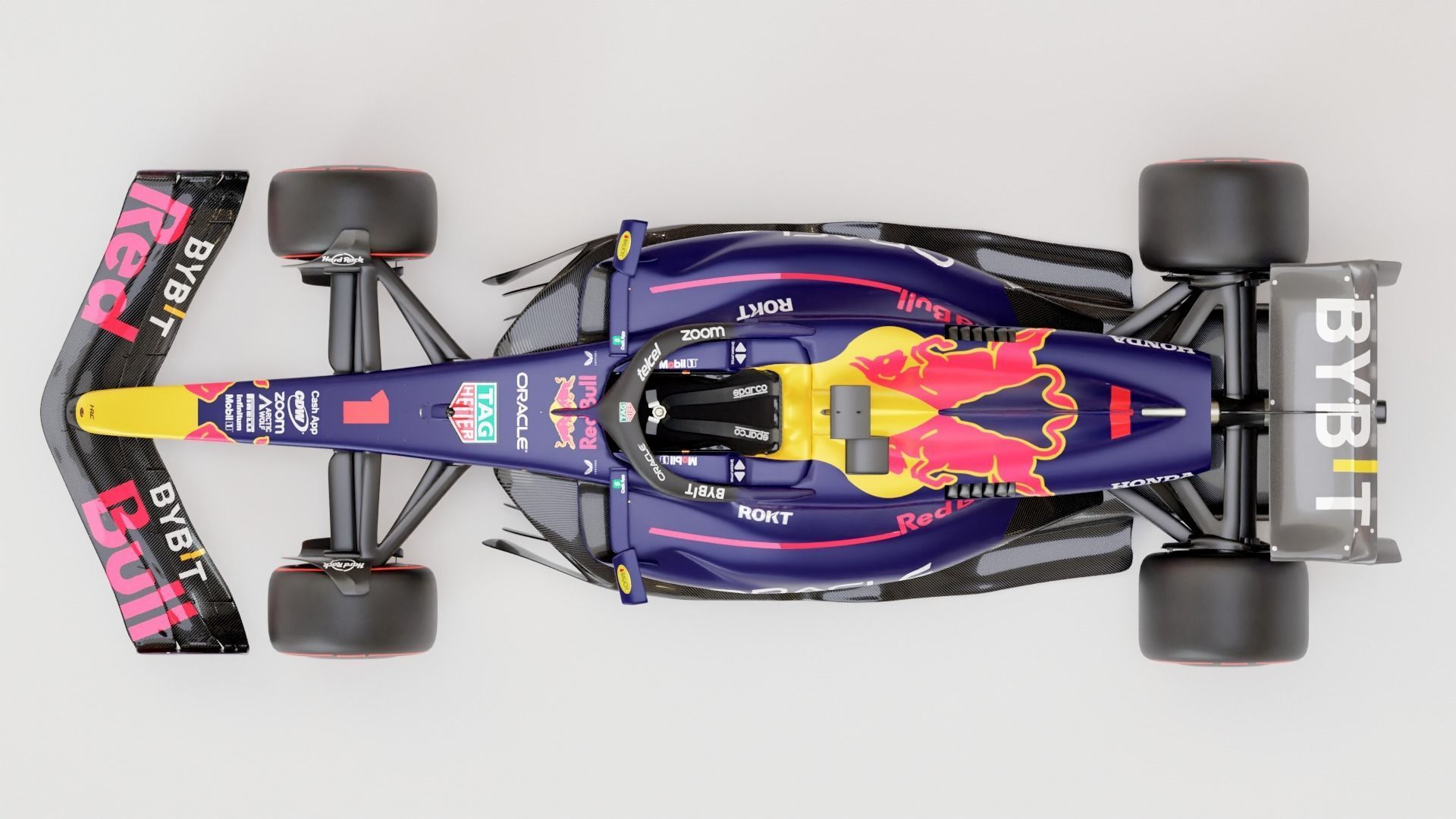 Red Bull RB19 OLD 3D model_8