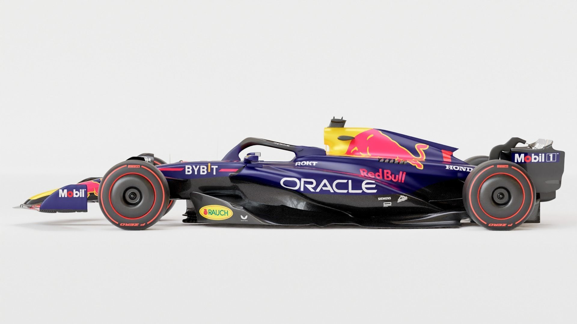 Red Bull RB19 OLD 3D model_3