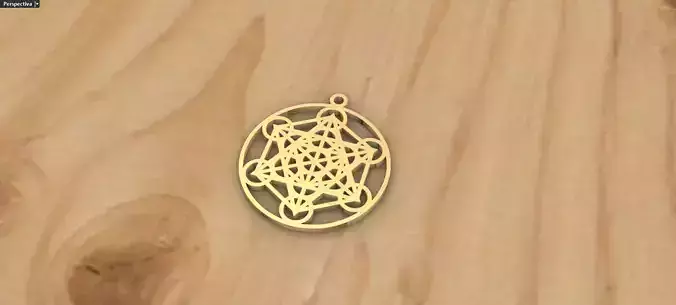 Colgante Metatron 3D print model