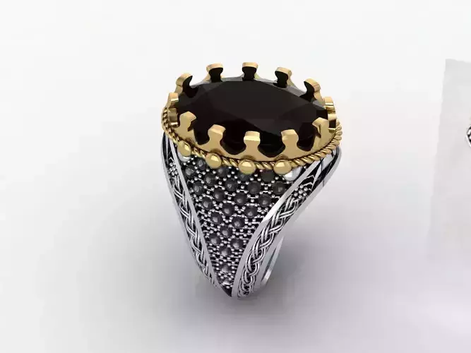 Royal Ring 445 3D model