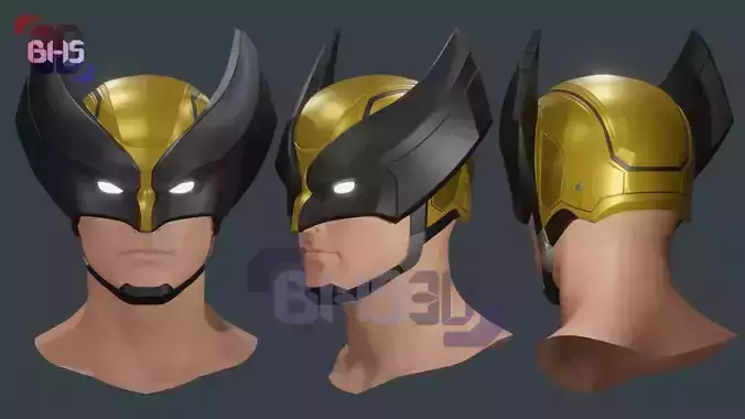 Wolverine SF Helmet 3D