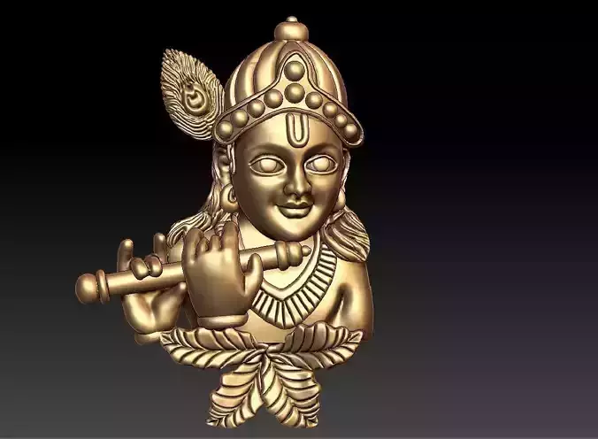 KRISHNA PENDENT 3D print model