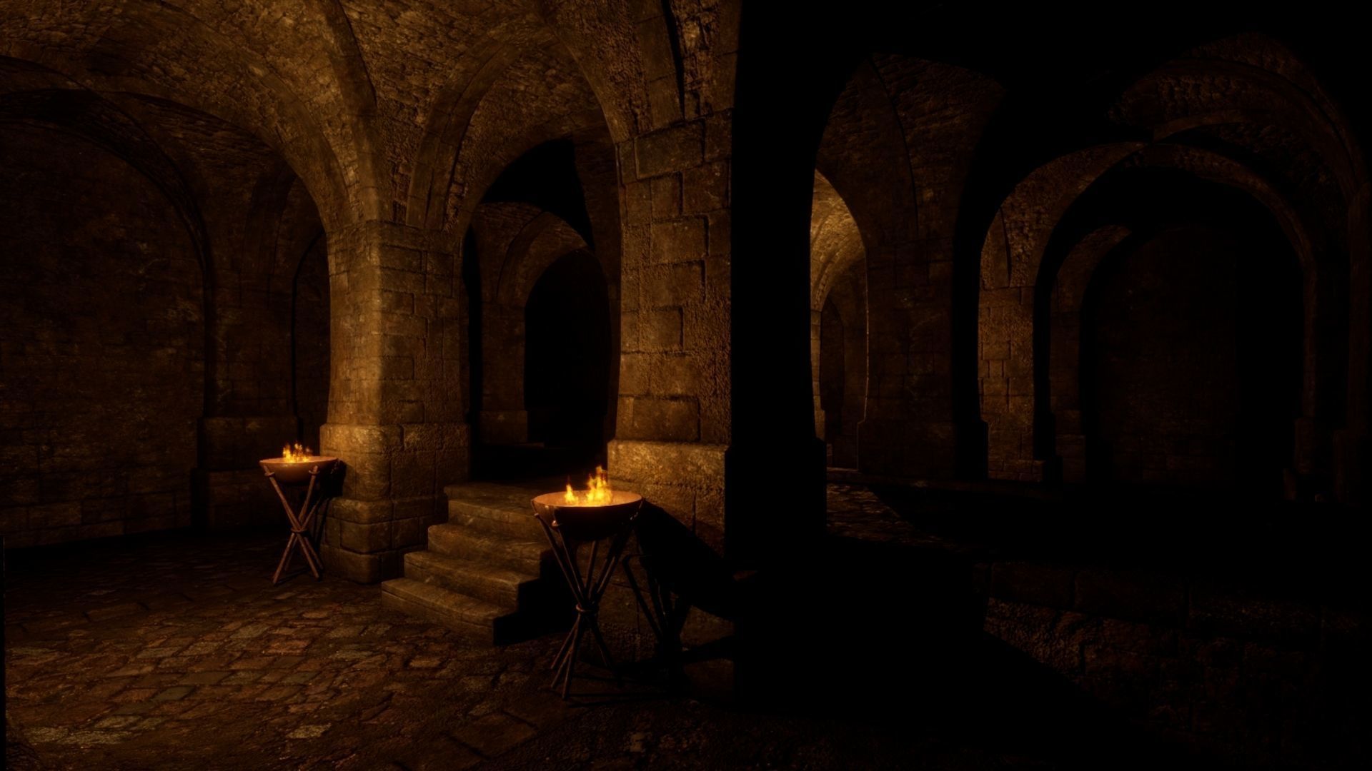 Dungeon 01 Tileset - Game ready dungeon Low-poly 3D model_23