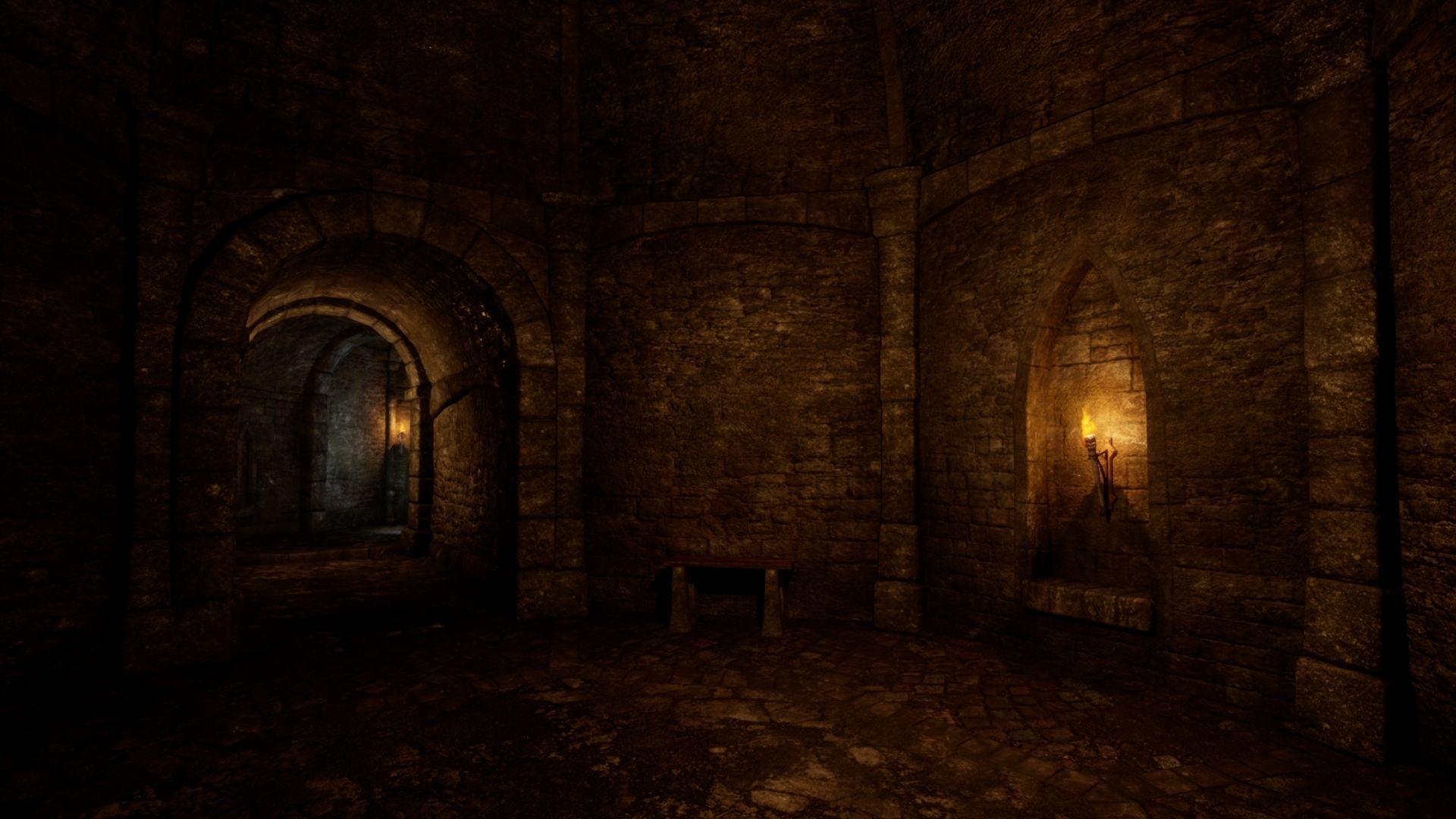 Dungeon 01 Tileset - Game ready dungeon Low-poly 3D model_16