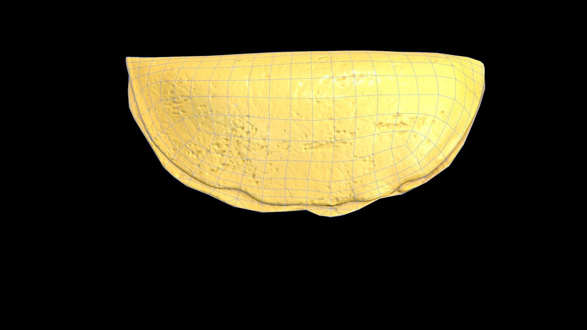 EggOmellet Low-poly 3D model_9