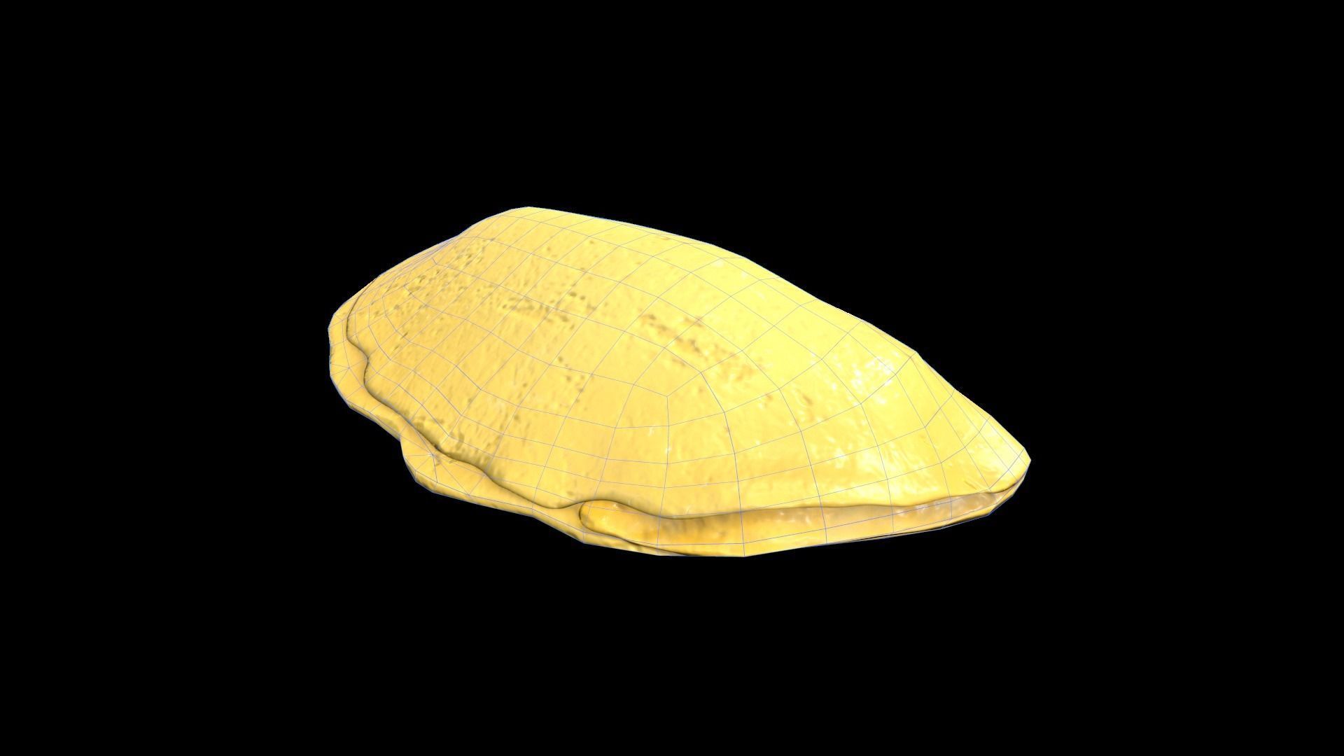 EggOmellet Low-poly 3D model_10