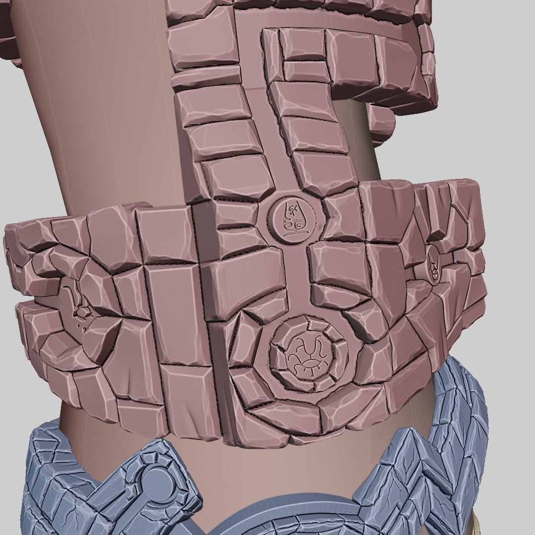 Link UltraHand and Rings Set  Runes Zelda Tears of the Kingdom 3D print model_11