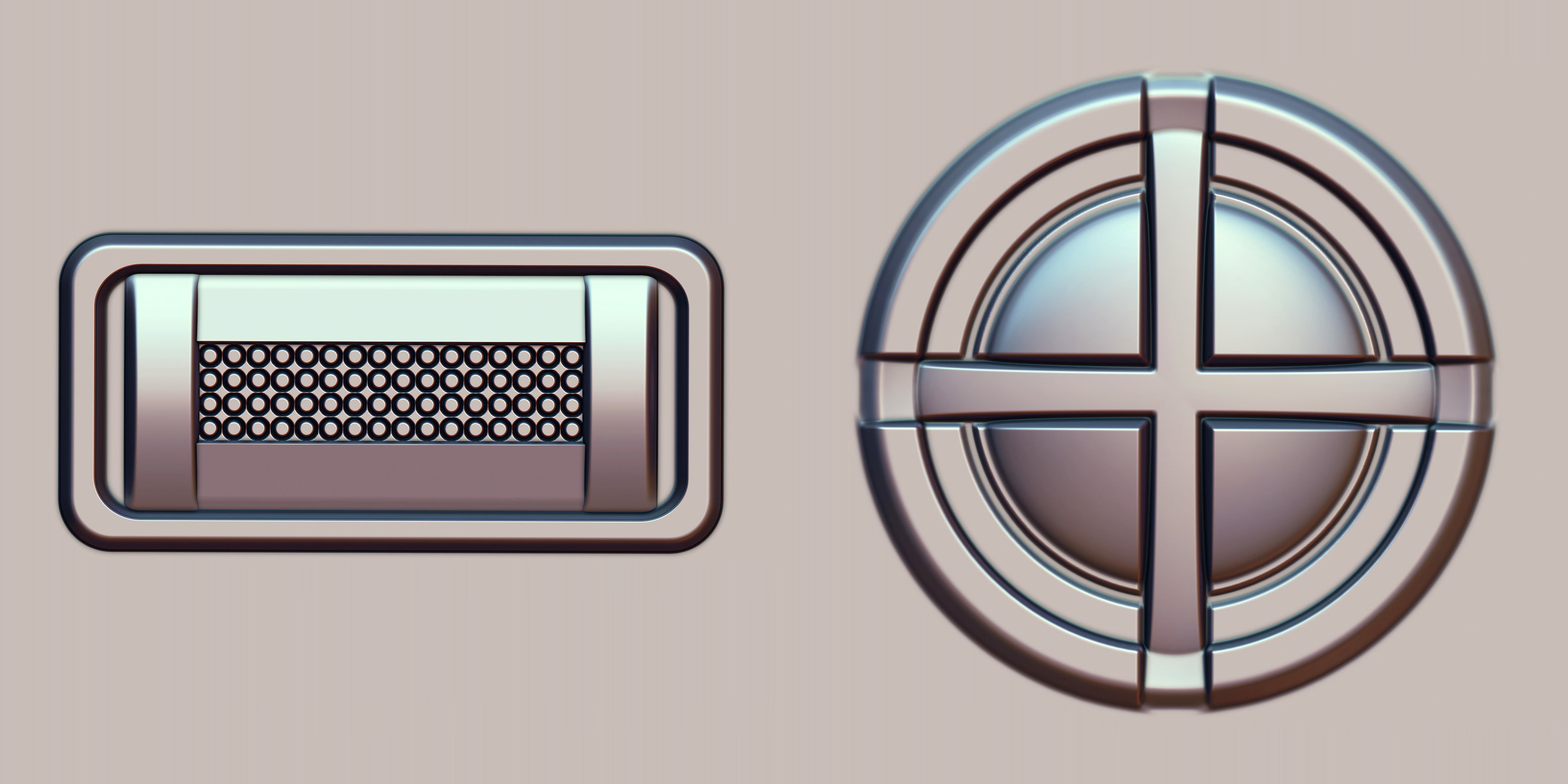 Hard Surface VDM Brushes and Alpha Vol 2 3D model_5