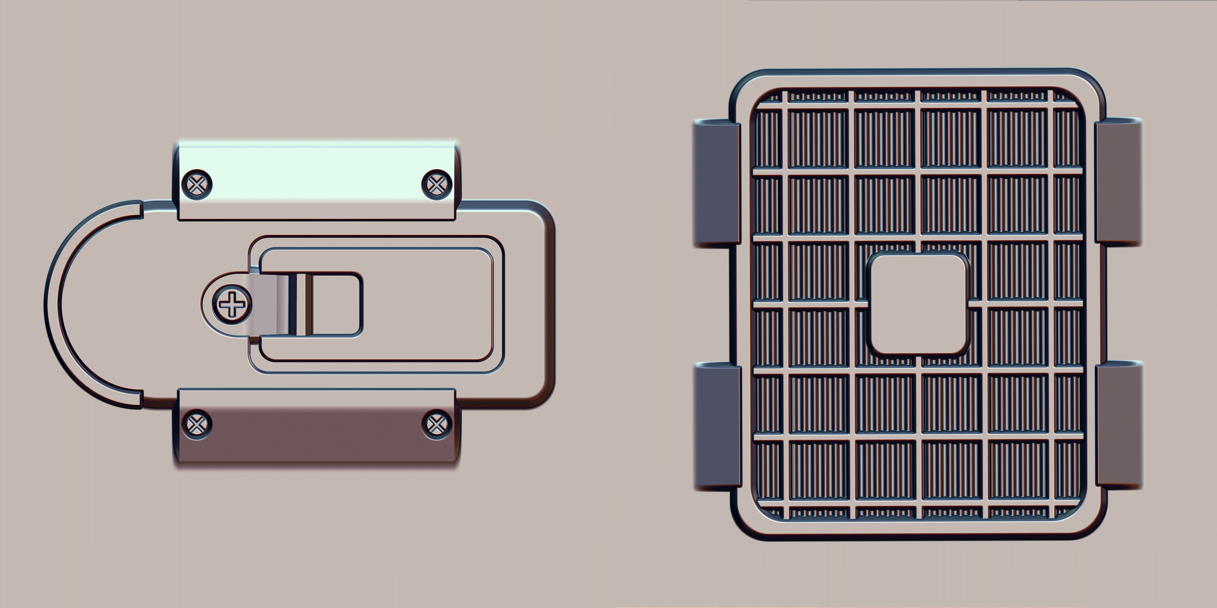 Hard Surface VDM Brushes and Alpha Vol 2 3D model_10