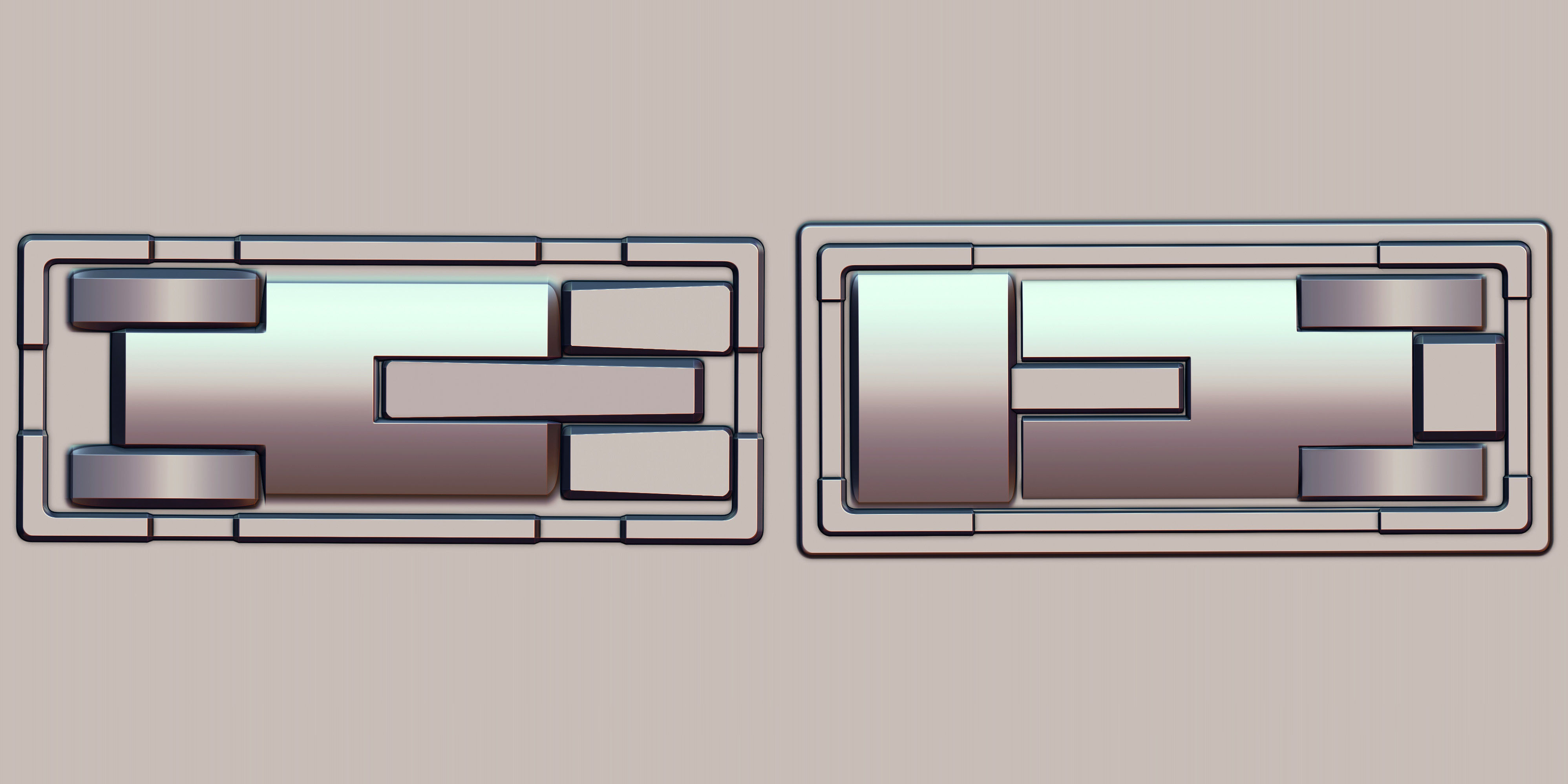 Hard Surface VDM Brushes and Alpha Vol 2 3D model_16