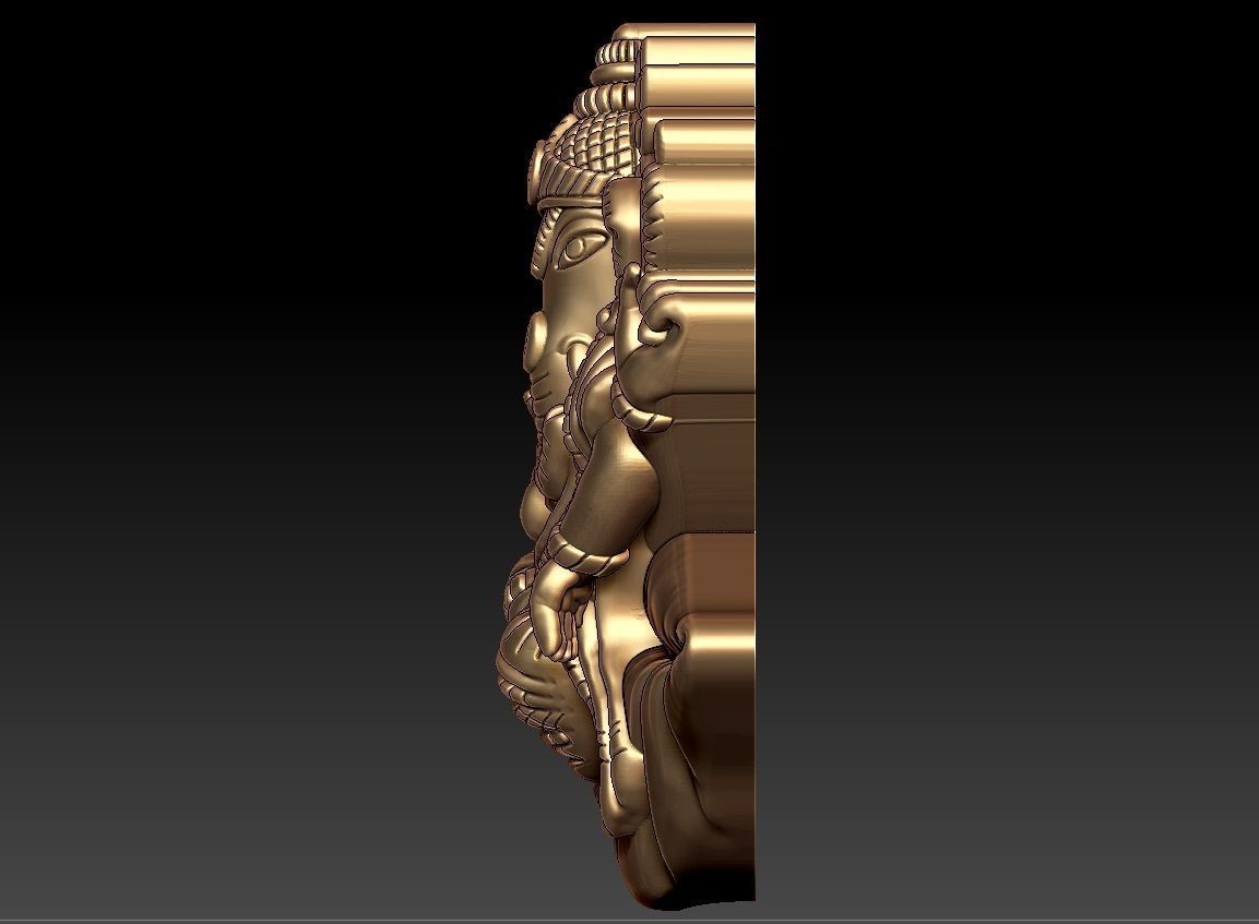 SANGU VINAYAGAR 3D print model_3