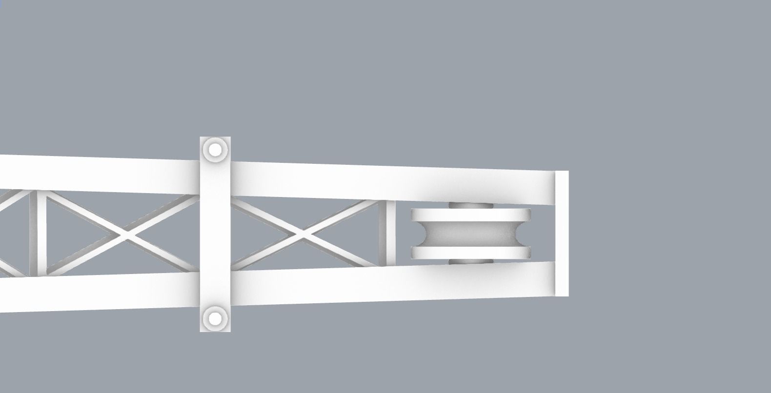 PM Ship Deck Crane 3D print model_14