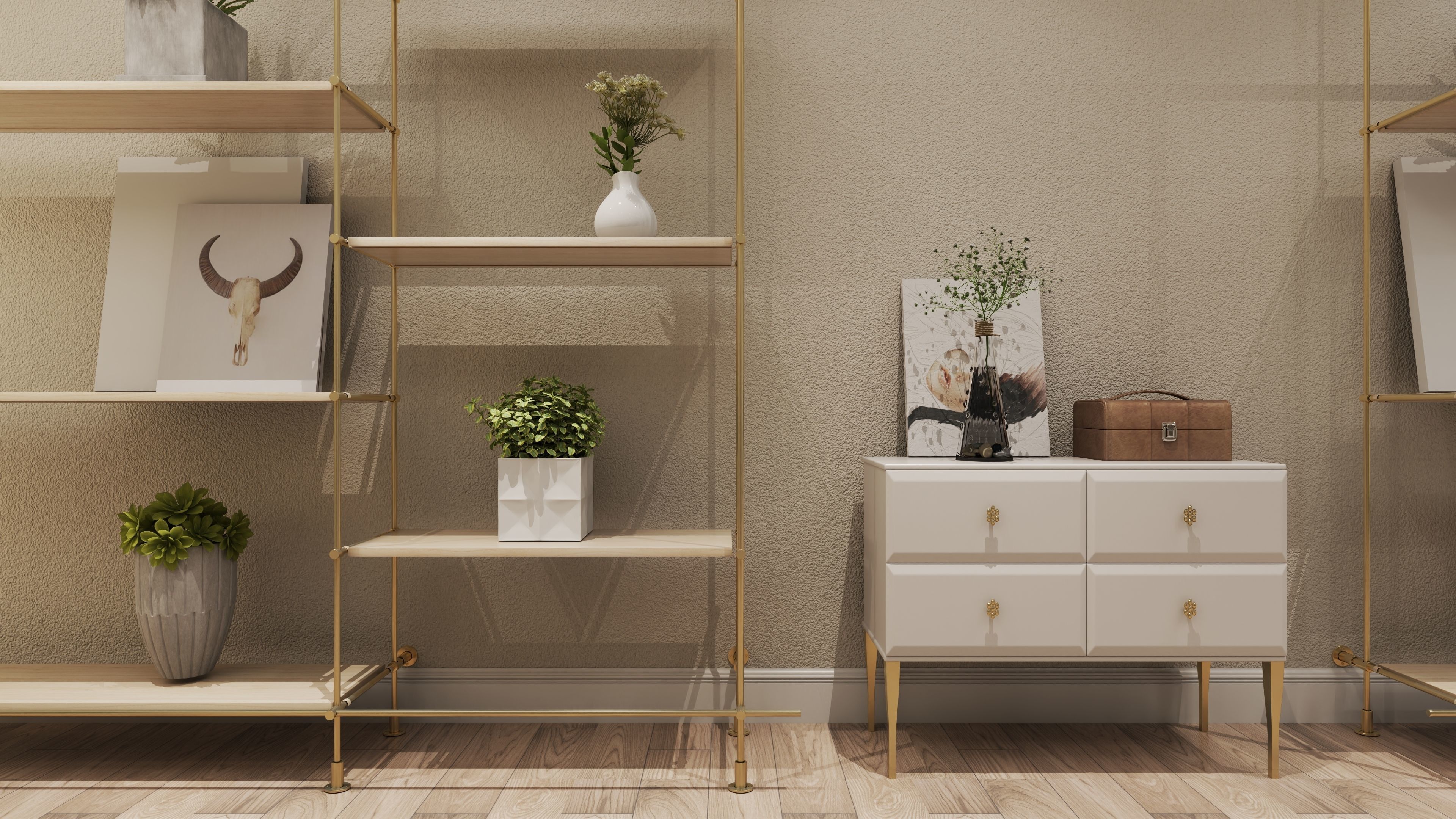 Flower shop 3D model_3