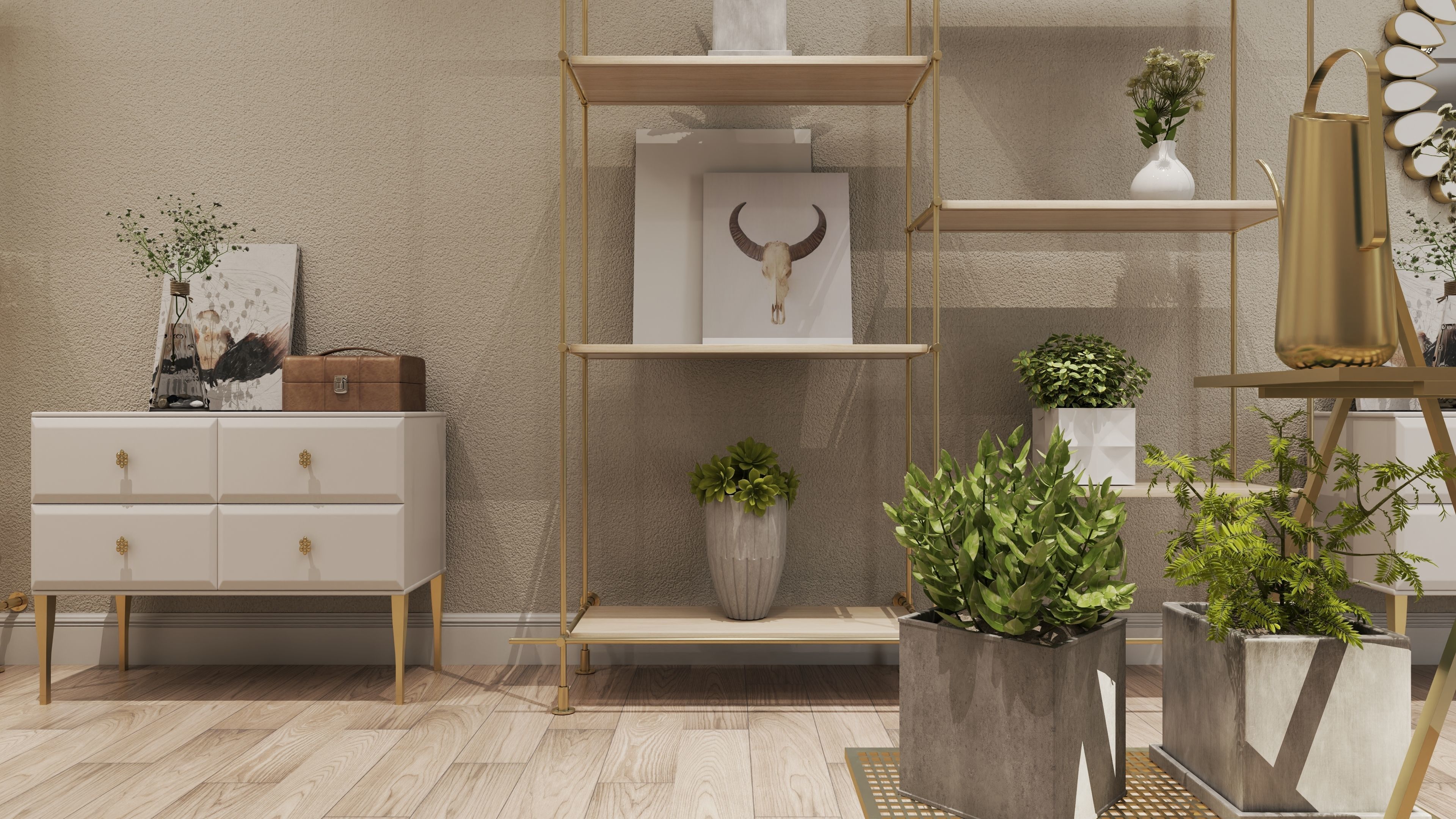 Flower shop 3D model_4