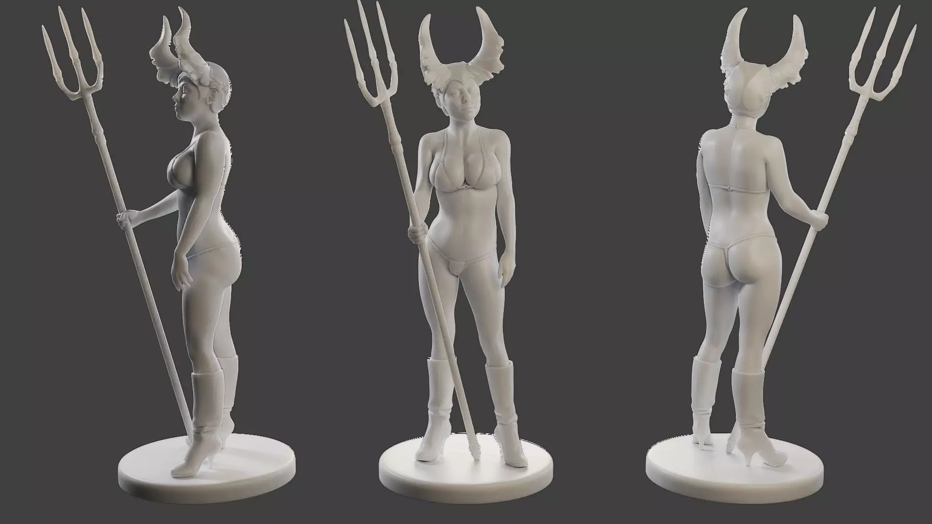 Dark Queen DQ1 002 3D print model_0