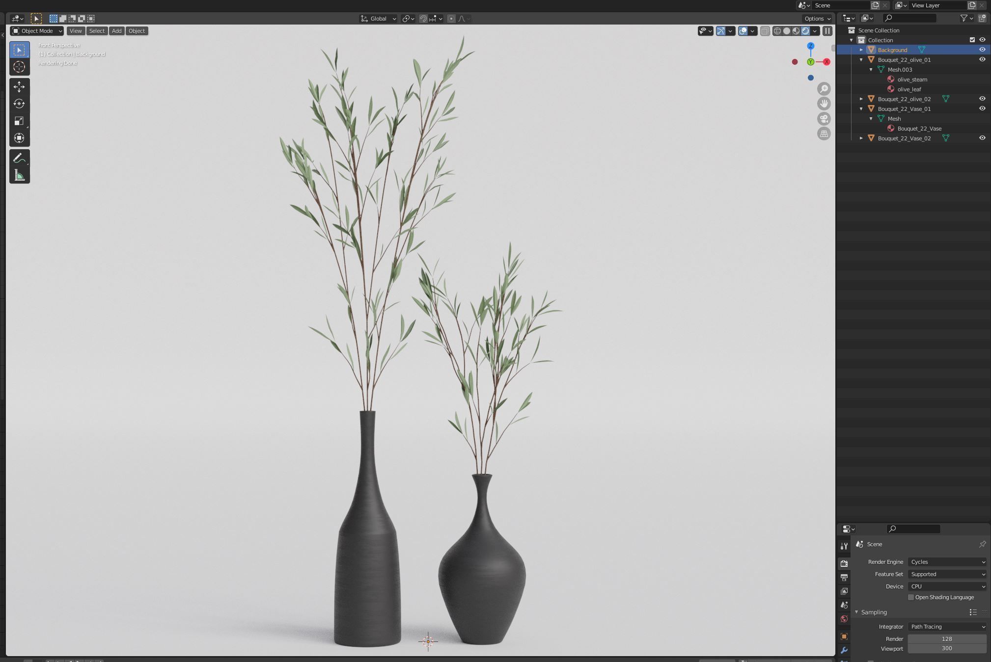 Bouquet 22 3D model_5
