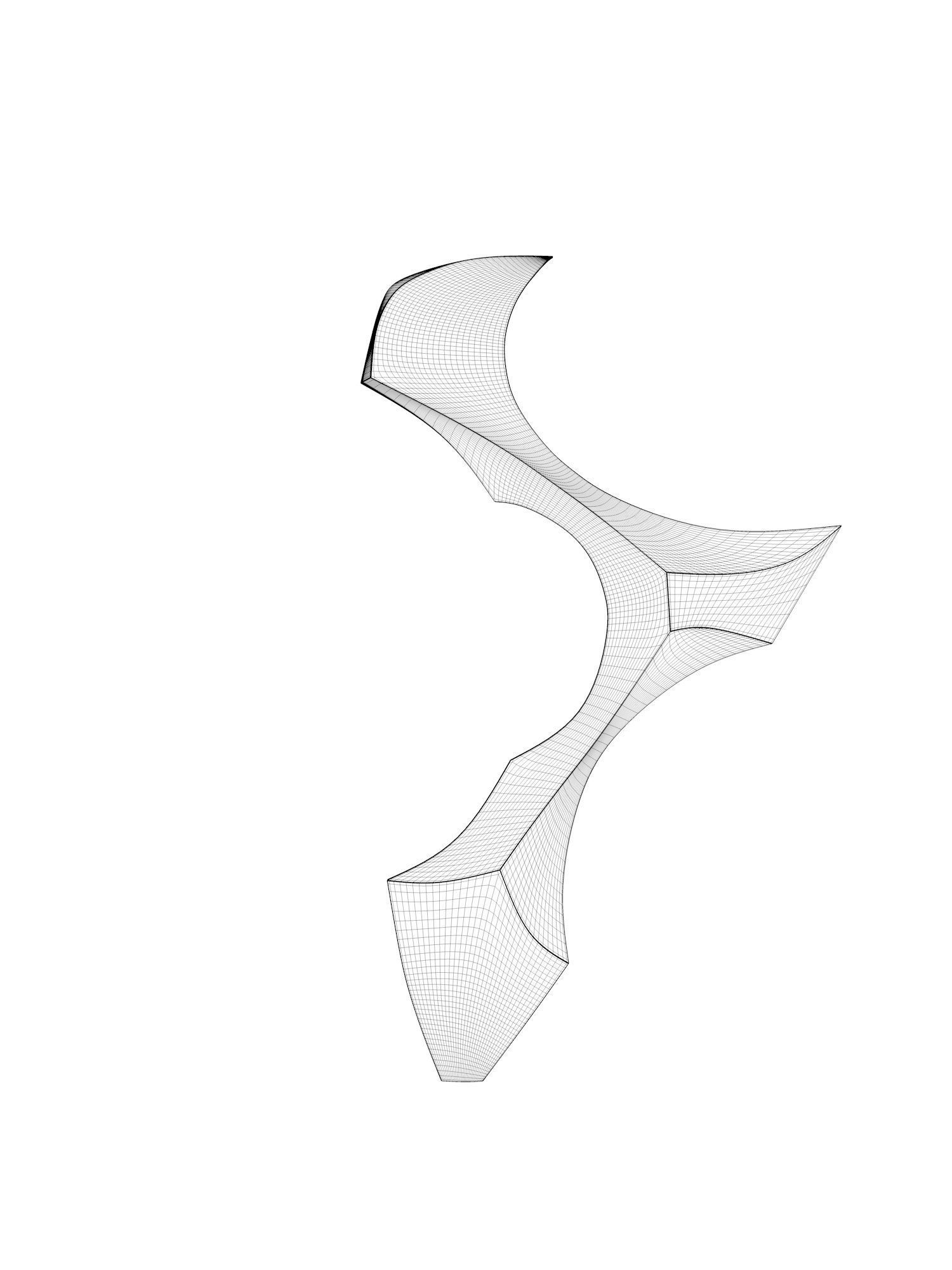 Razer Abstract Sculpture 3D model_3