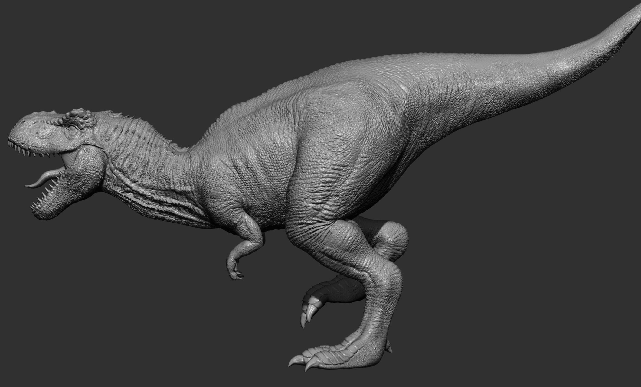 17 Tyrannosaurus t rex  poses 3D model_50