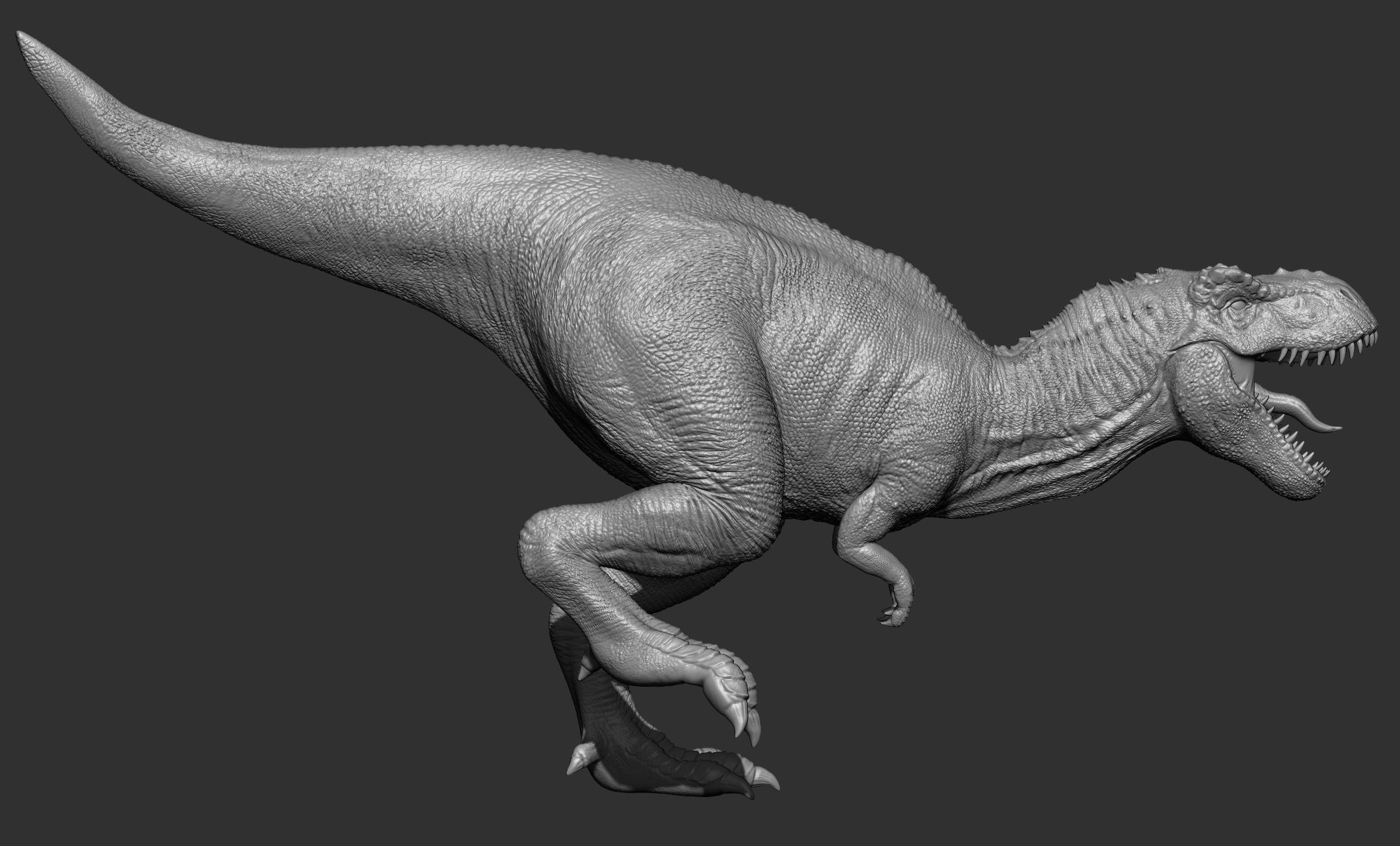 17 Tyrannosaurus t rex  poses 3D model_52