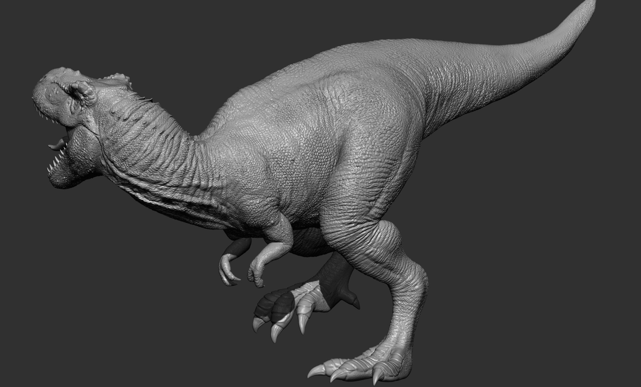 17 Tyrannosaurus t rex  poses 3D model_35