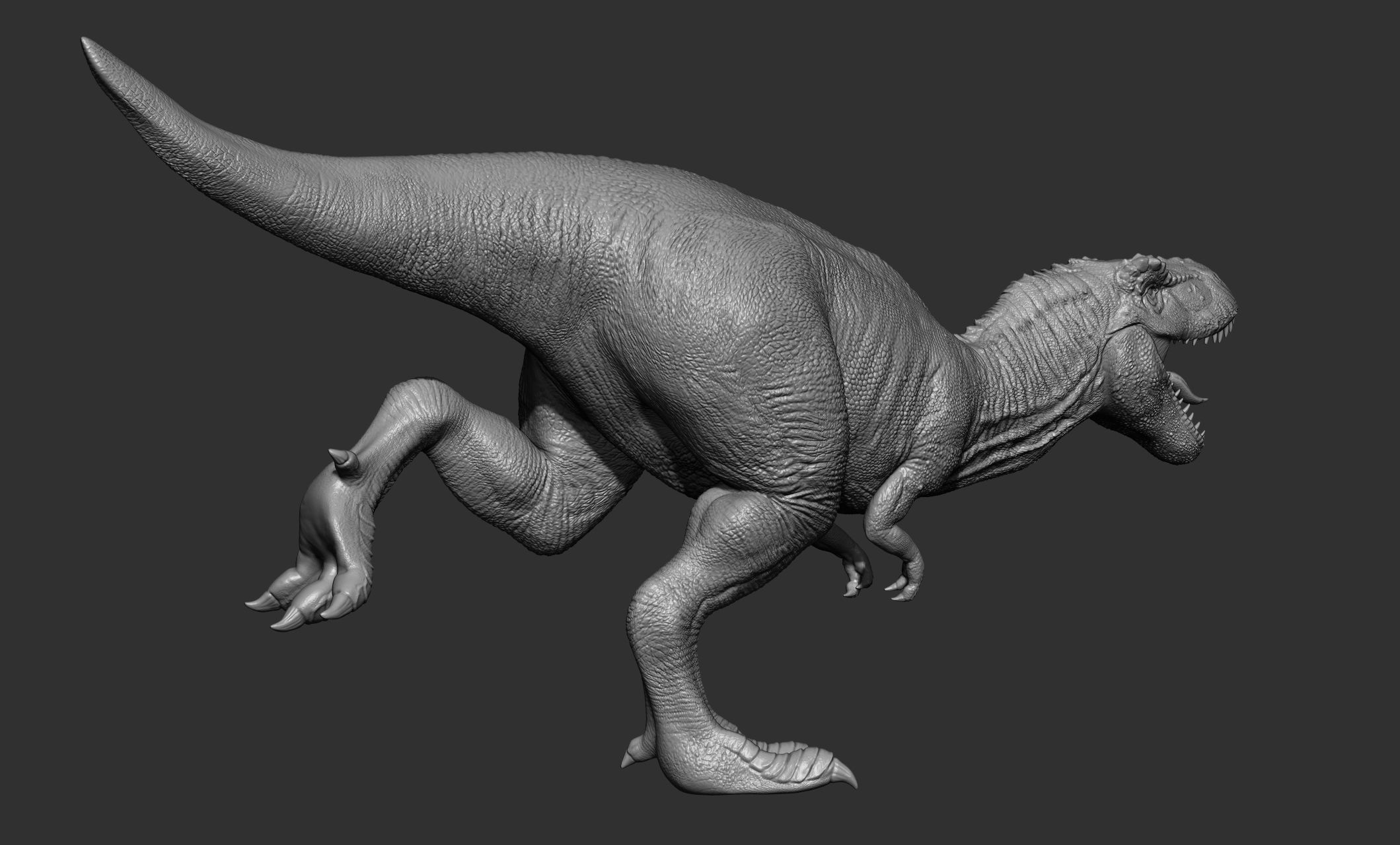 17 Tyrannosaurus t rex  poses 3D model_9