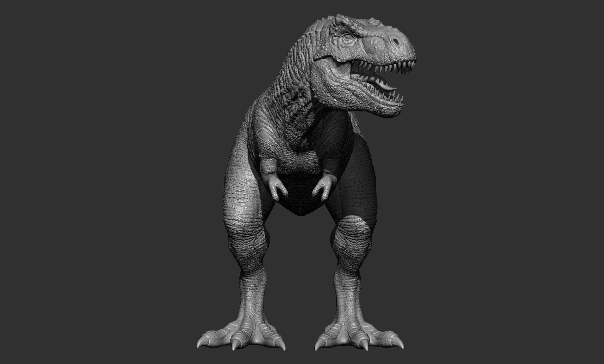 17 Tyrannosaurus t rex  poses 3D model_30