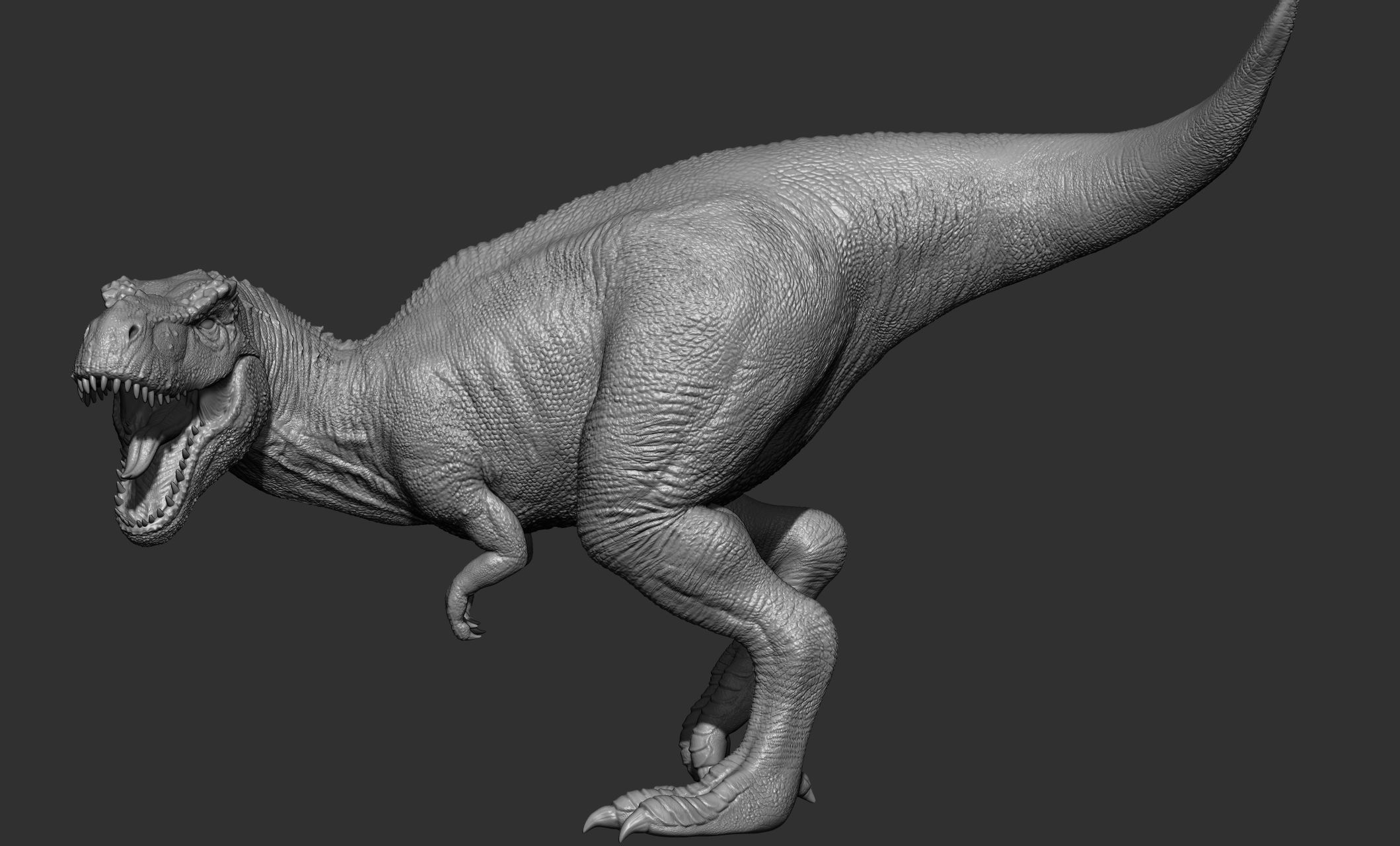 17 Tyrannosaurus t rex  poses 3D model_13