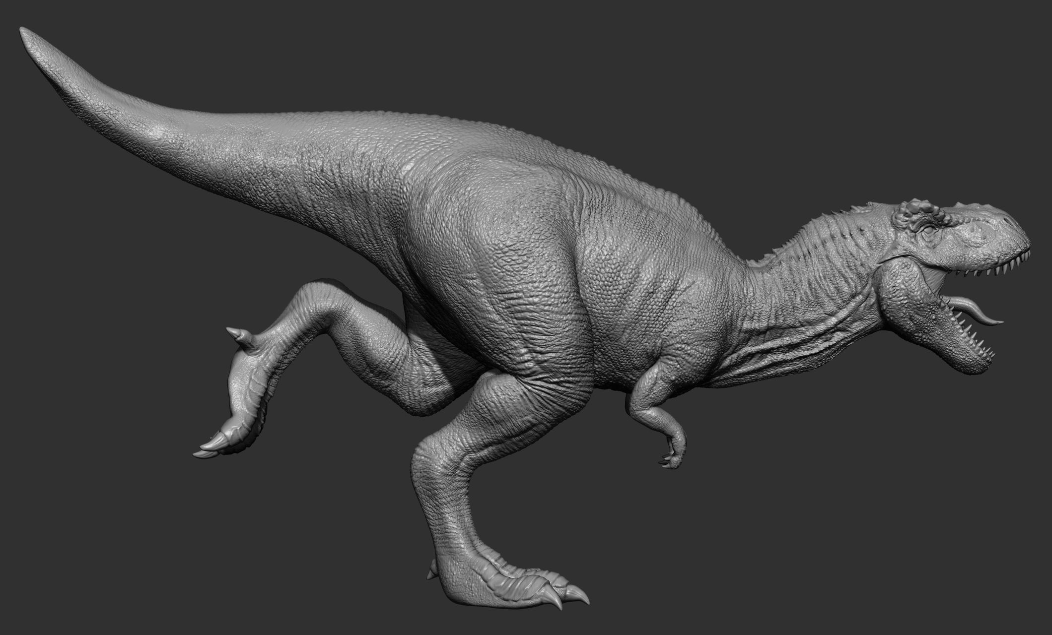 17 Tyrannosaurus t rex  poses 3D model_10