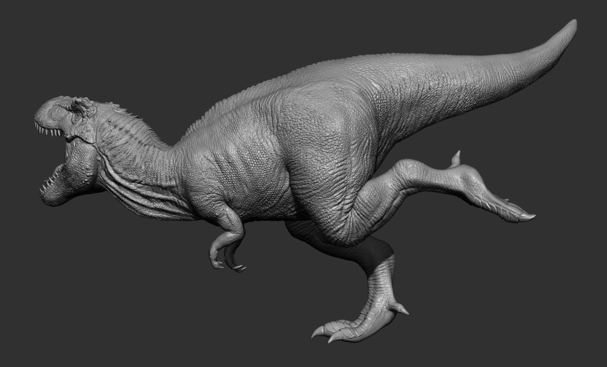 17 Tyrannosaurus t rex  poses 3D model_77