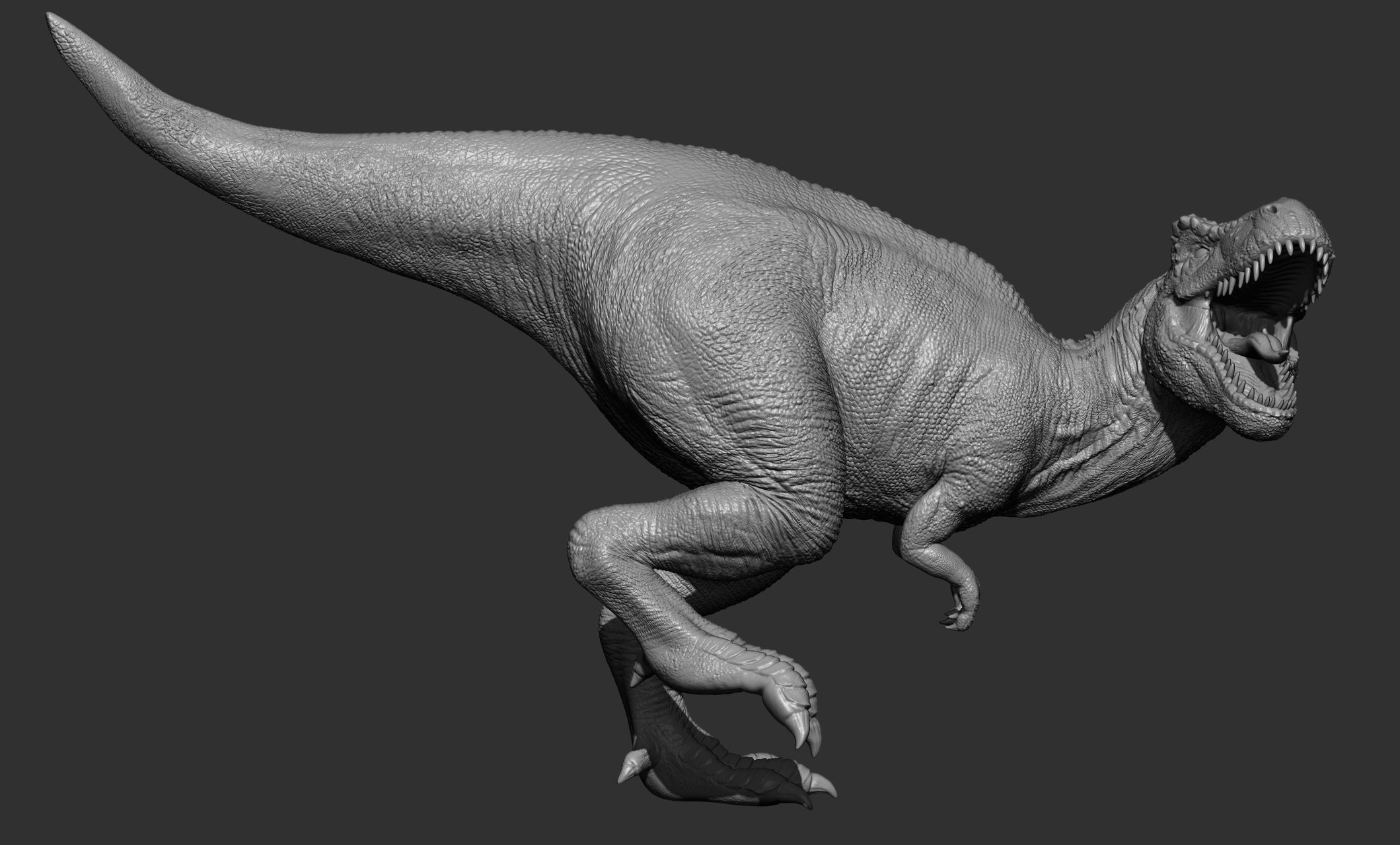 17 Tyrannosaurus t rex  poses 3D model_37