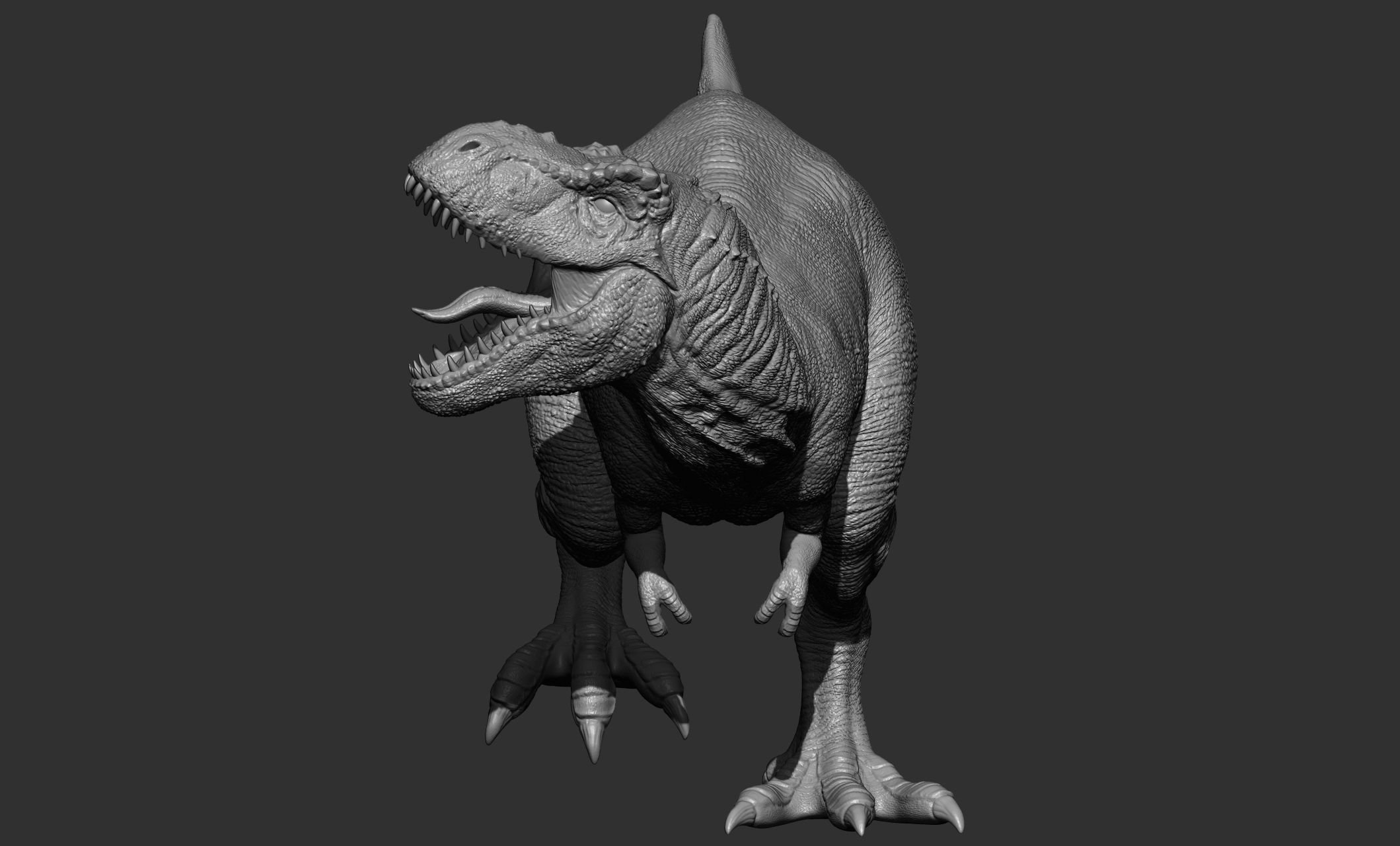 17 Tyrannosaurus t rex  poses 3D model_34