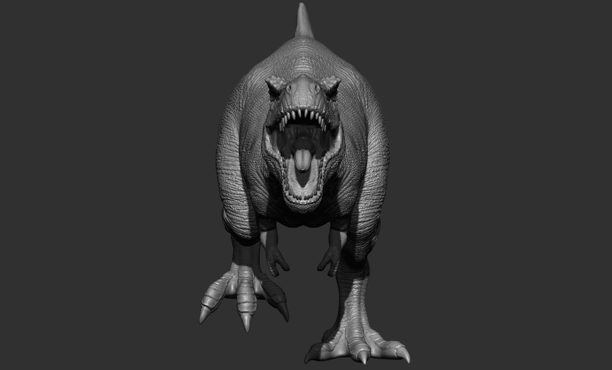 17 Tyrannosaurus t rex  poses 3D model_48