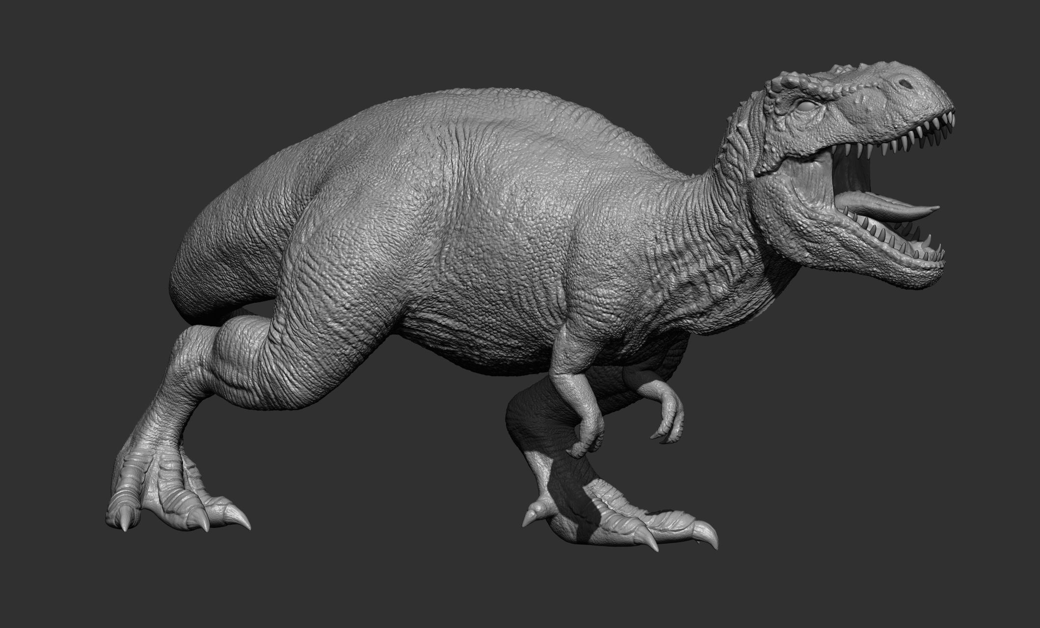 17 Tyrannosaurus t rex  poses 3D model_42