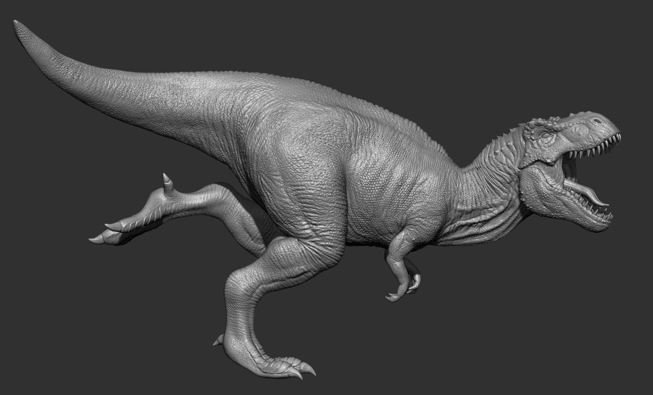 17 Tyrannosaurus t rex  poses 3D model_78