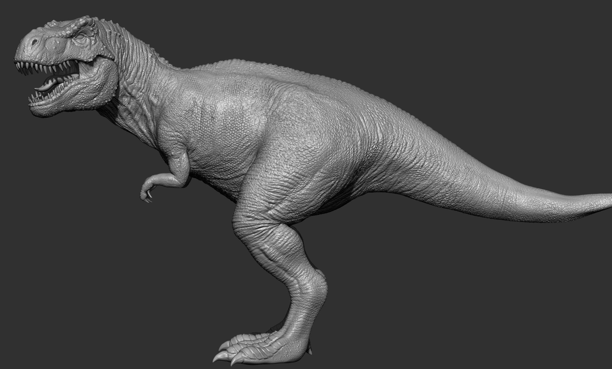 17 Tyrannosaurus t rex  poses 3D model_32