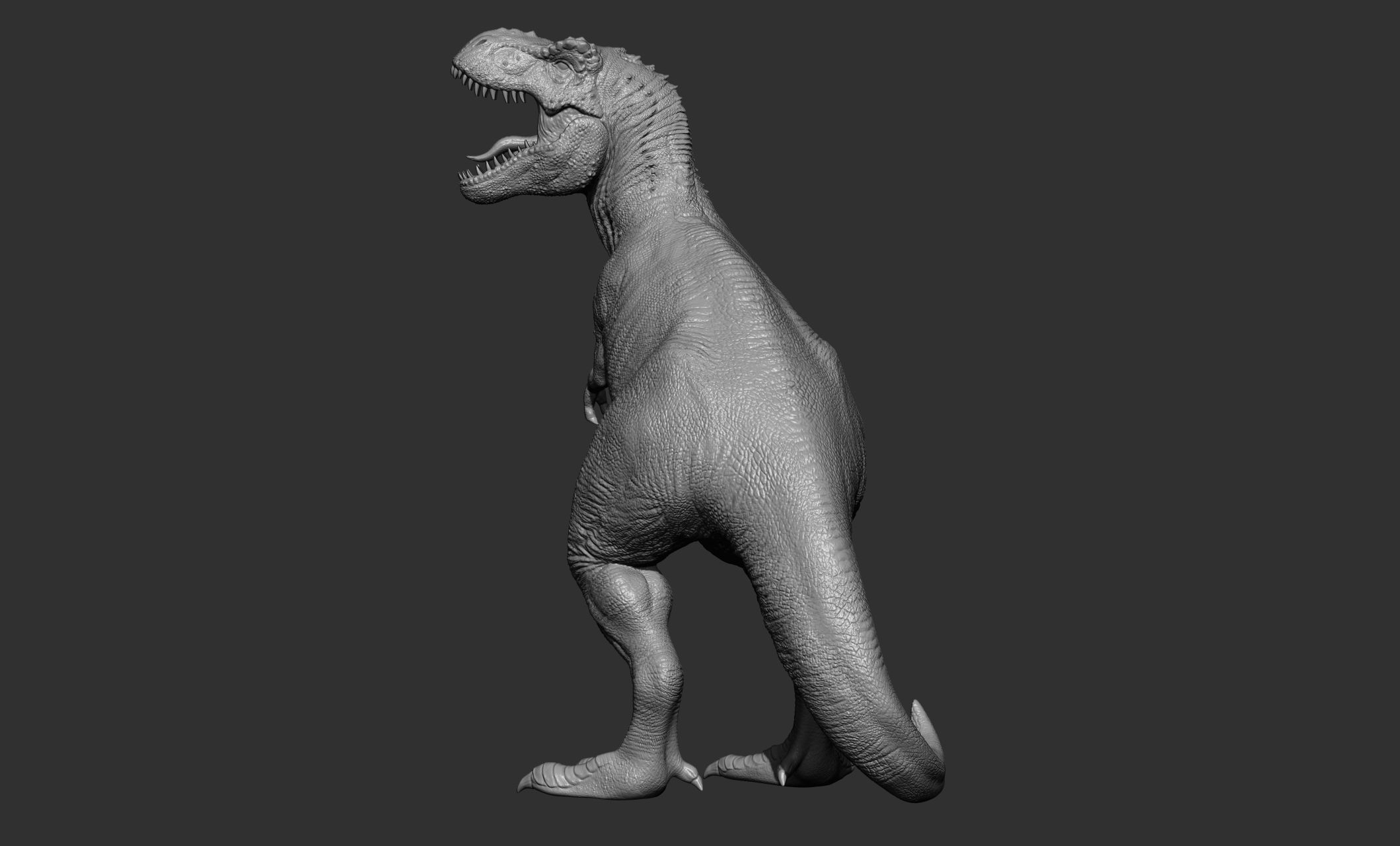 17 Tyrannosaurus t rex  poses 3D model_46