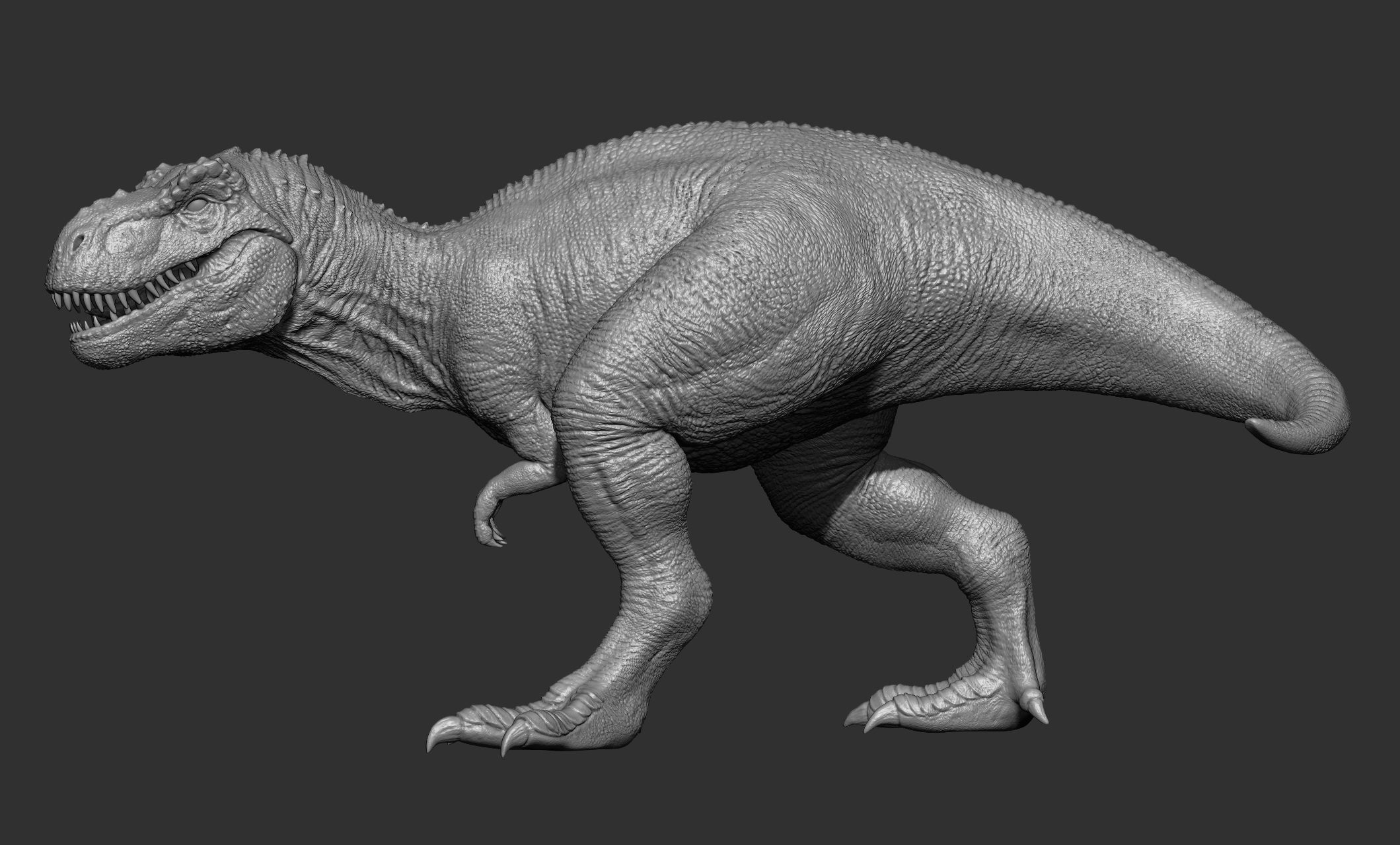17 Tyrannosaurus t rex  poses 3D model_56