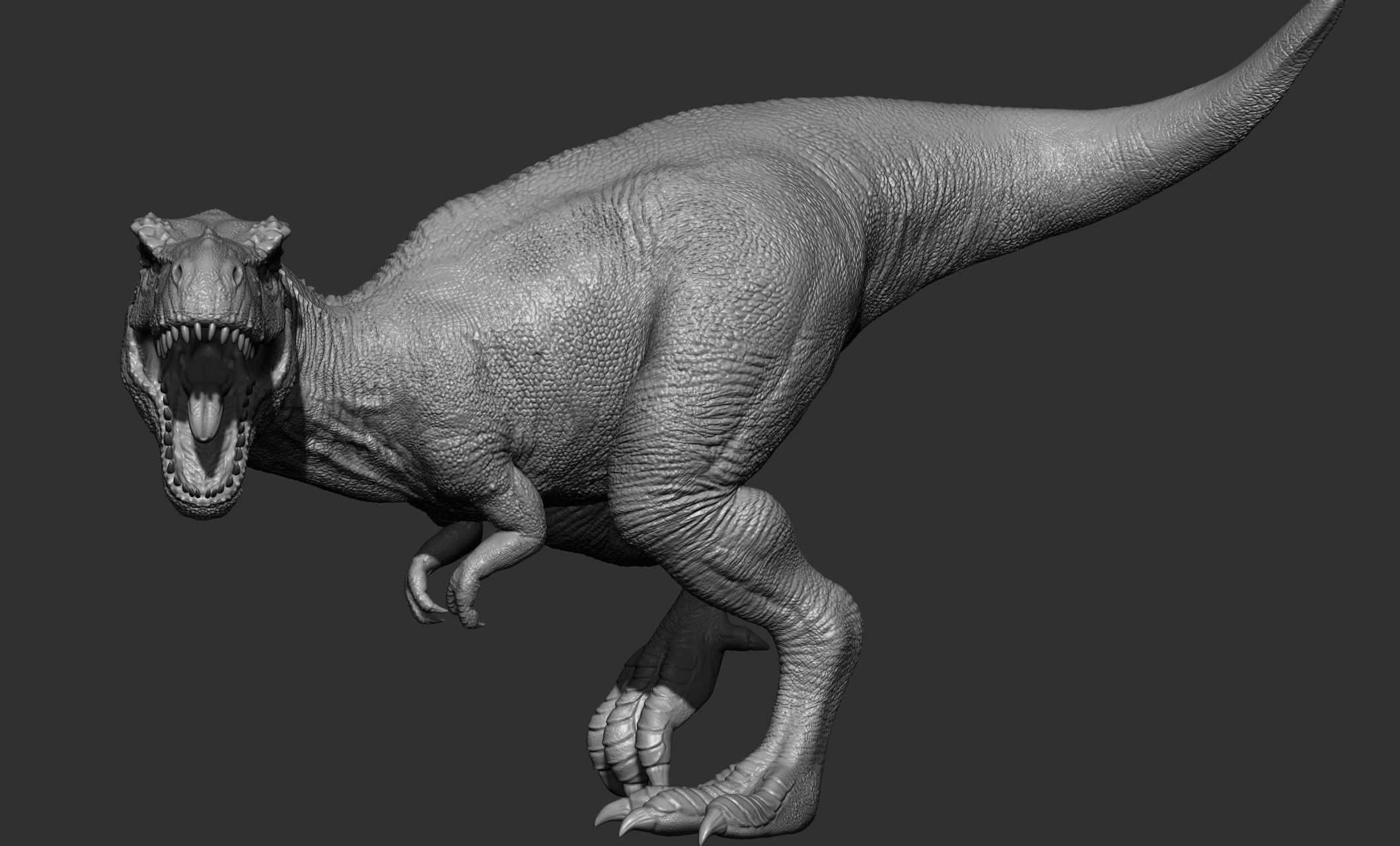 17 Tyrannosaurus t rex  poses 3D model_12