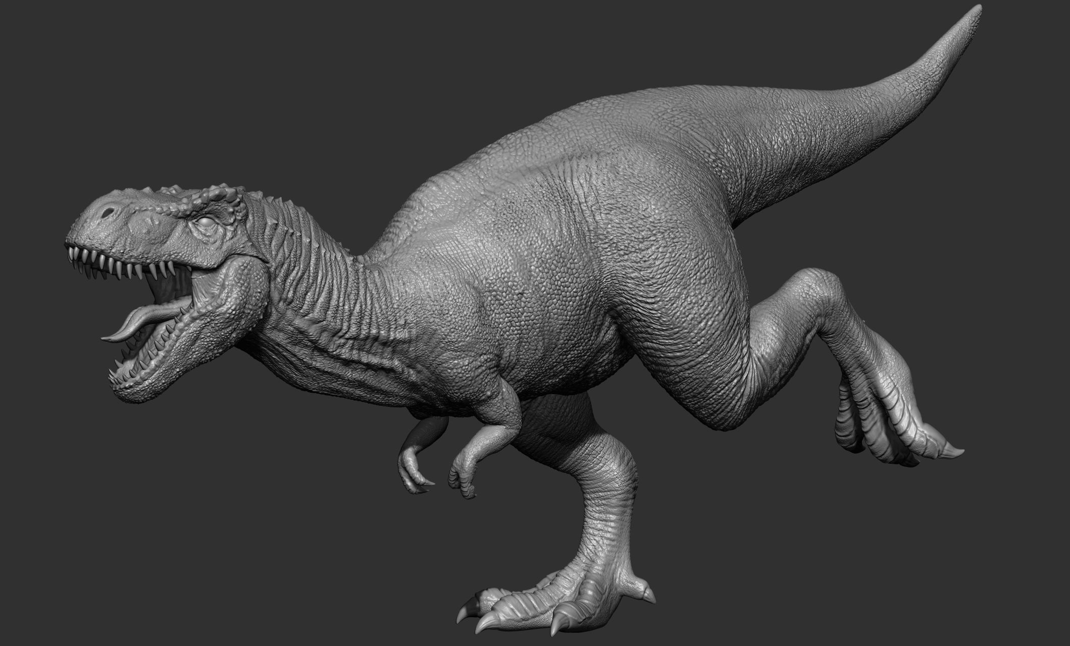 17 Tyrannosaurus t rex  poses 3D model_7