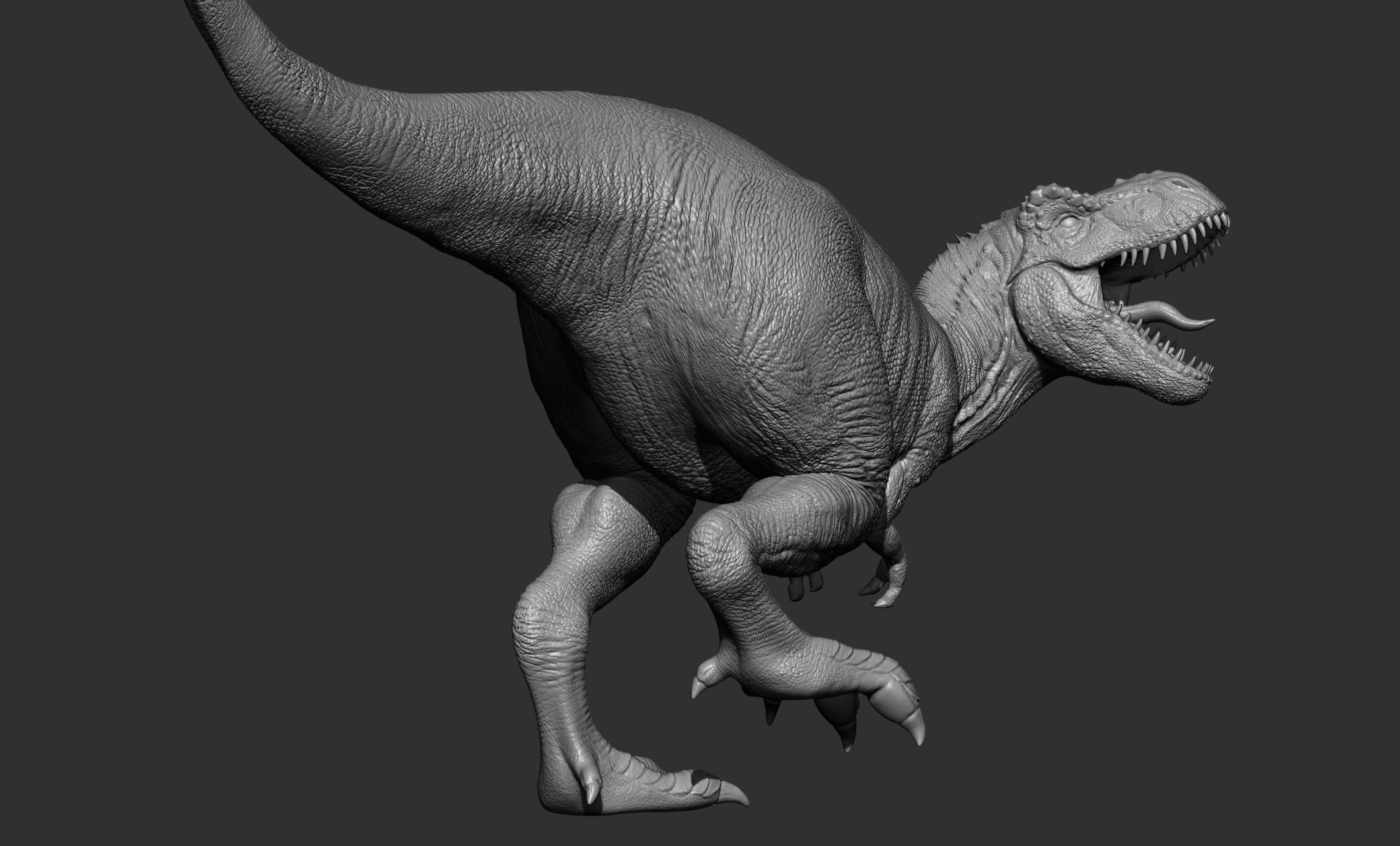 17 Tyrannosaurus t rex  poses 3D model_36