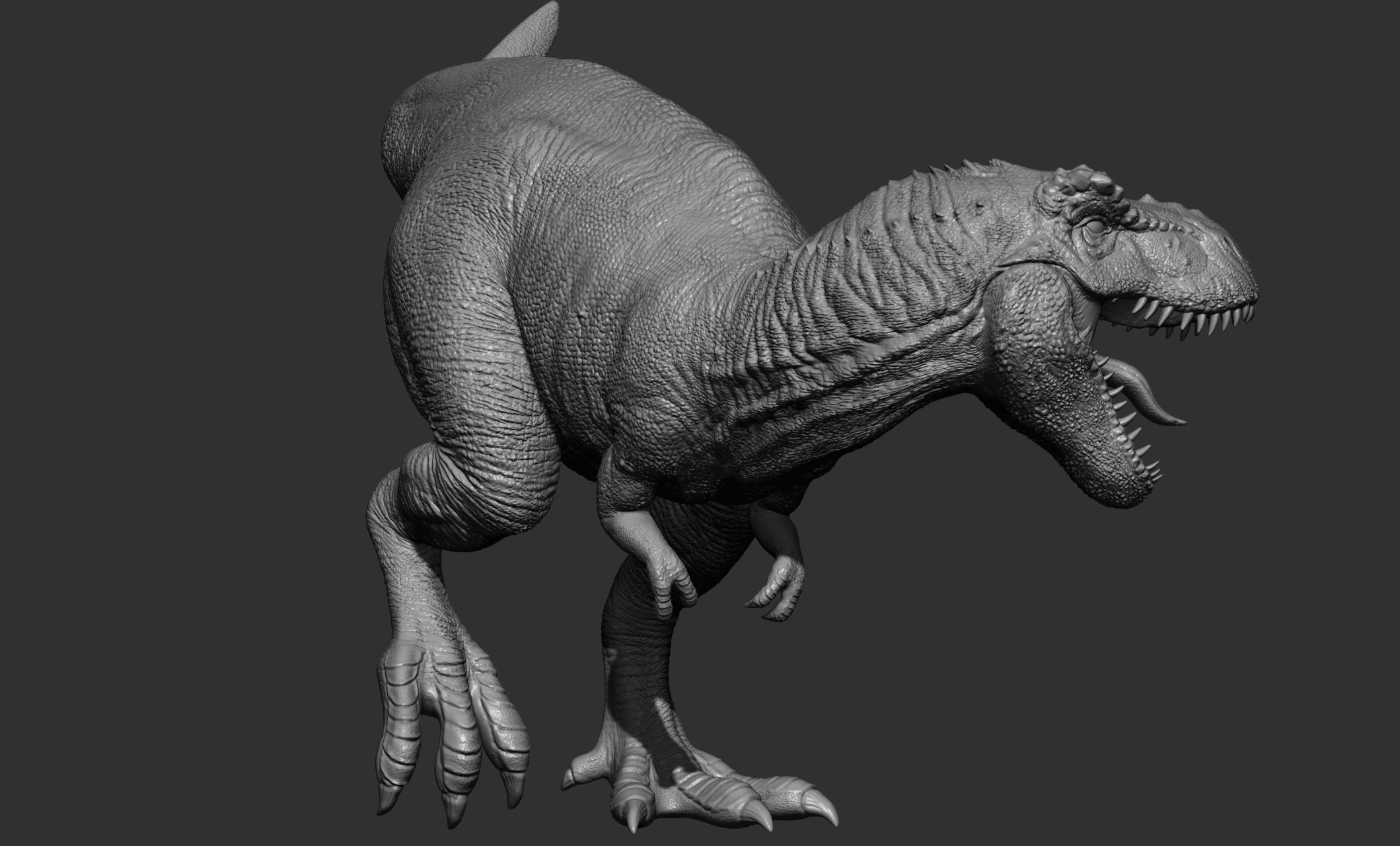 17 Tyrannosaurus t rex  poses 3D model_15