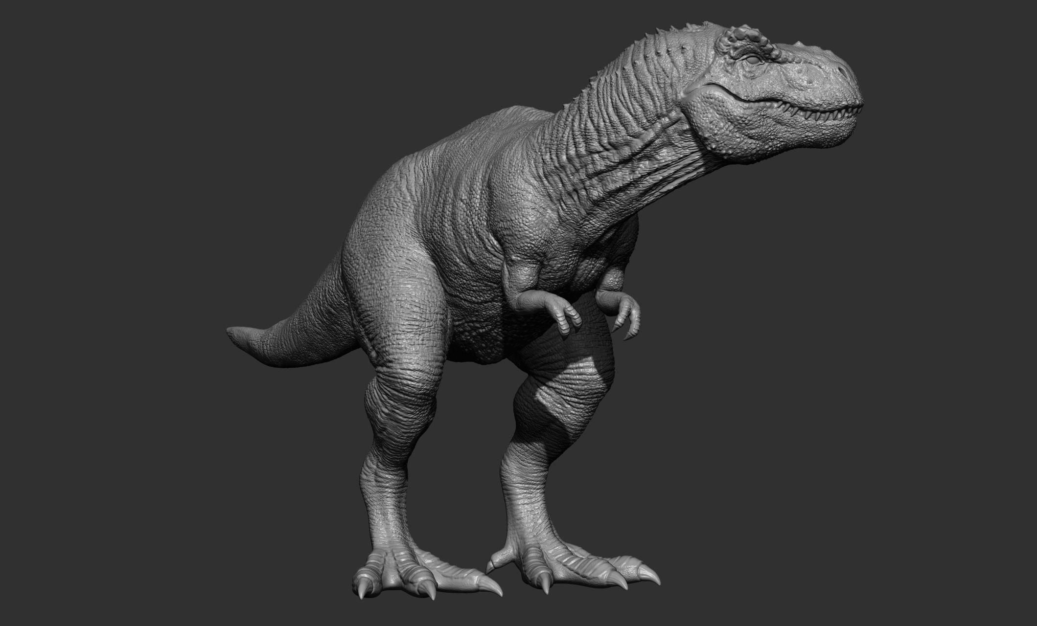 17 Tyrannosaurus t rex  poses 3D model_29