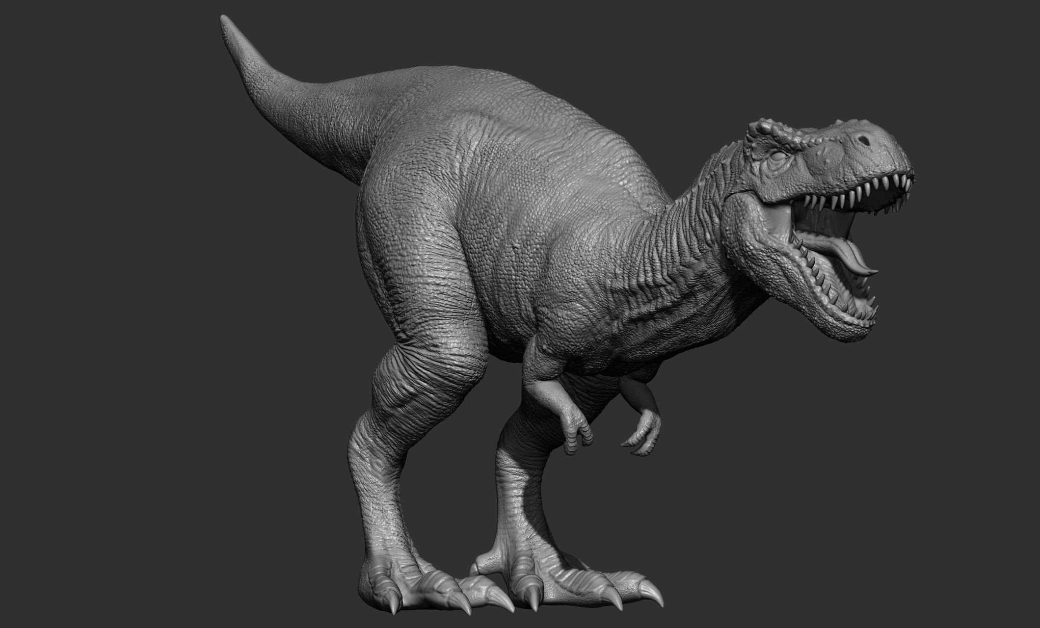17 Tyrannosaurus t rex  poses 3D model_25