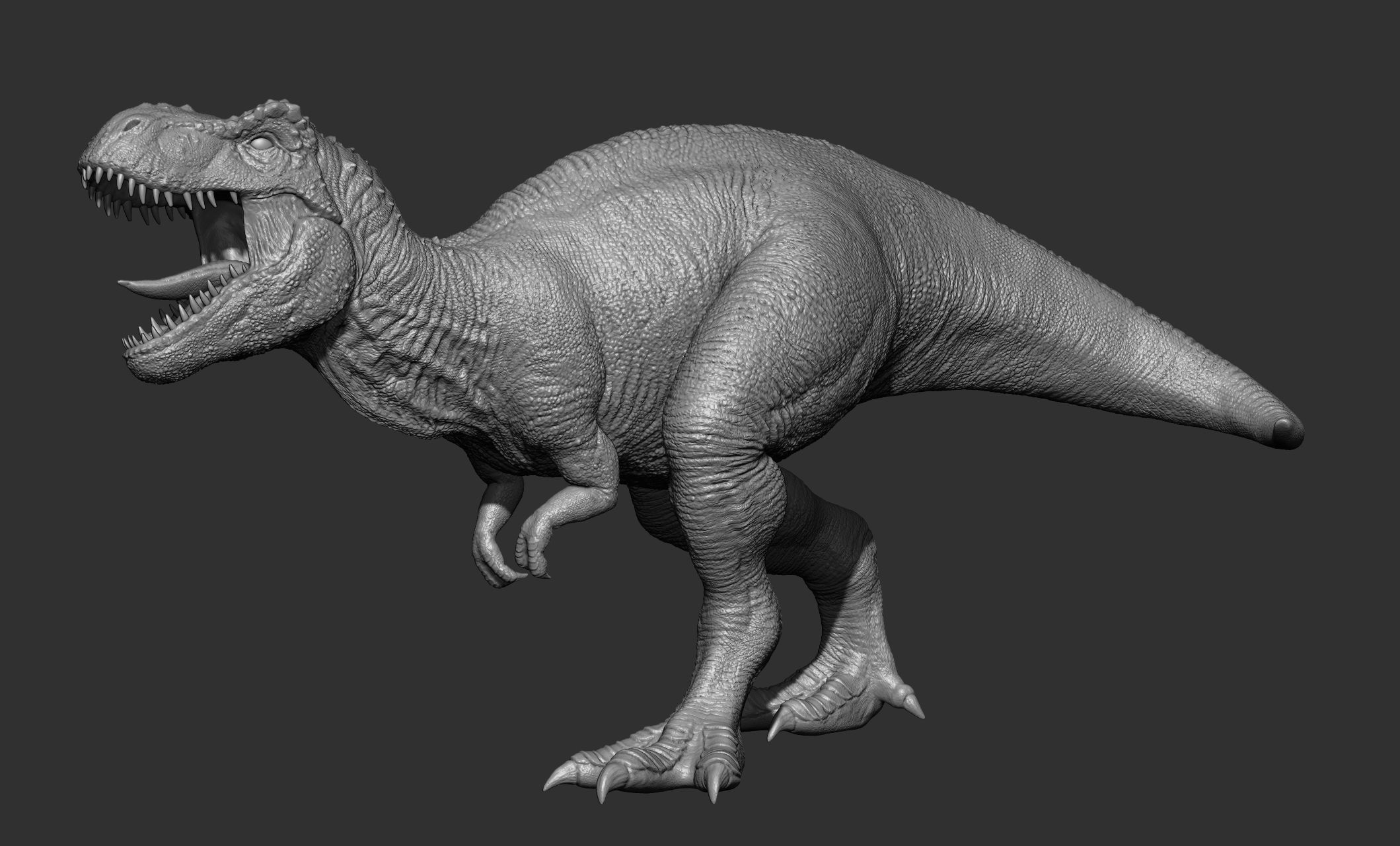 17 Tyrannosaurus t rex  poses 3D model_66